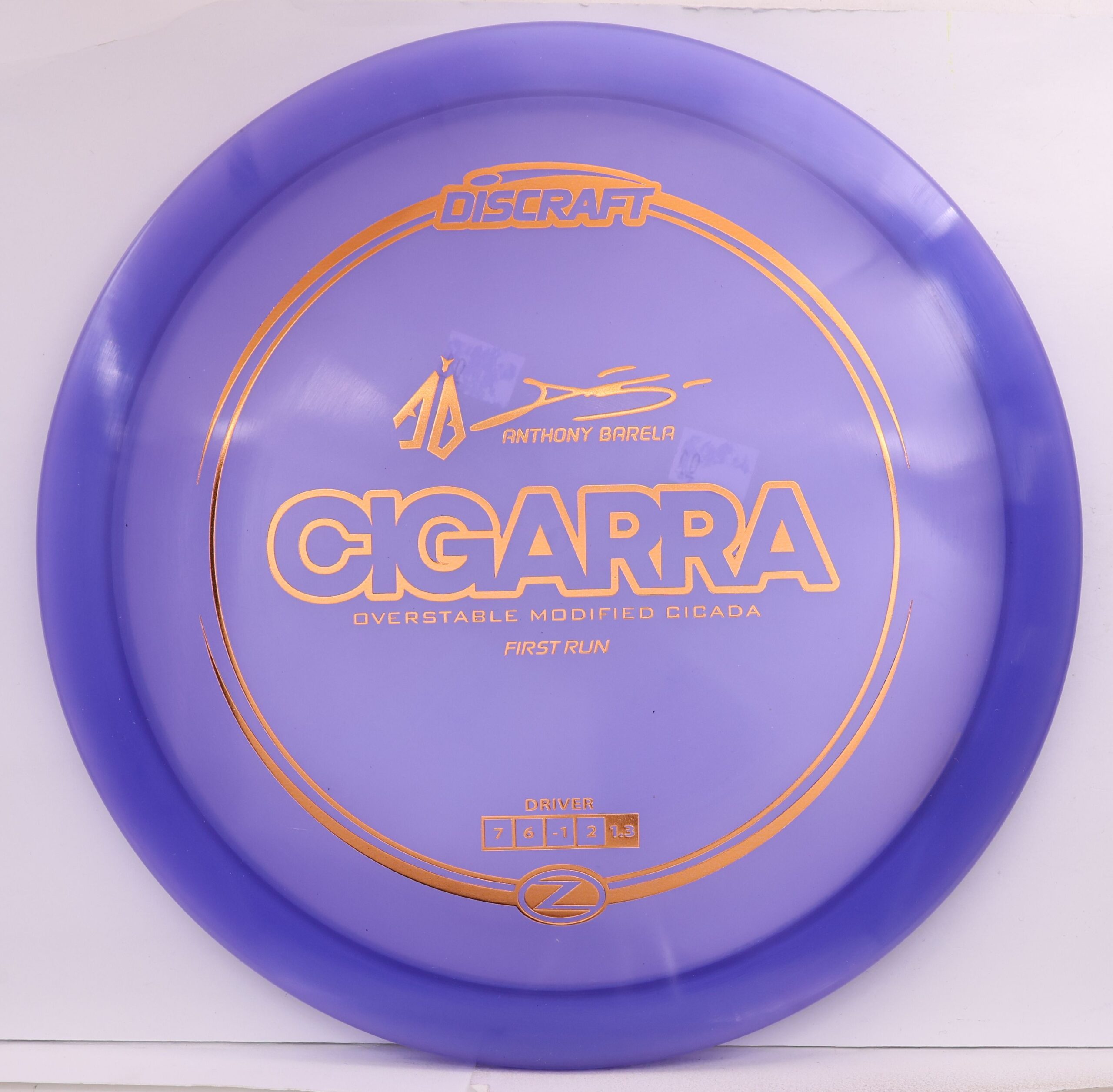 First Run Z Cigarra, Anthony Barela