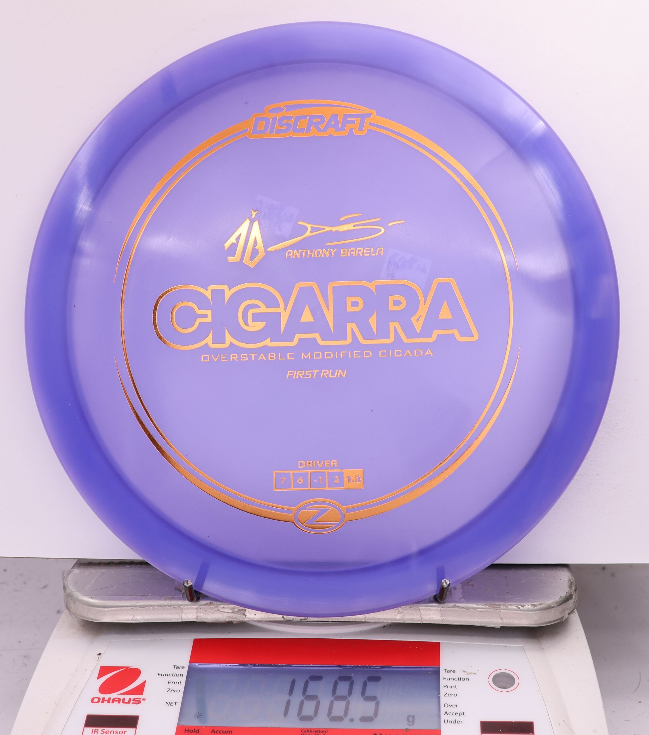 590255 First Run Z Cigarra, Anthony Barela - #01 Purple, 169