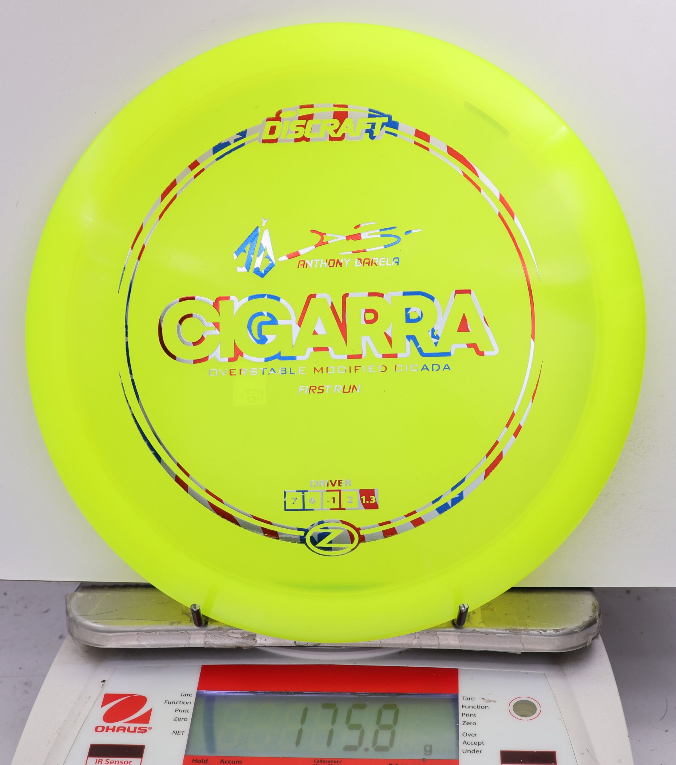 590297 First Run Z Cigarra, Anthony Barela - #09 Yellow, 176