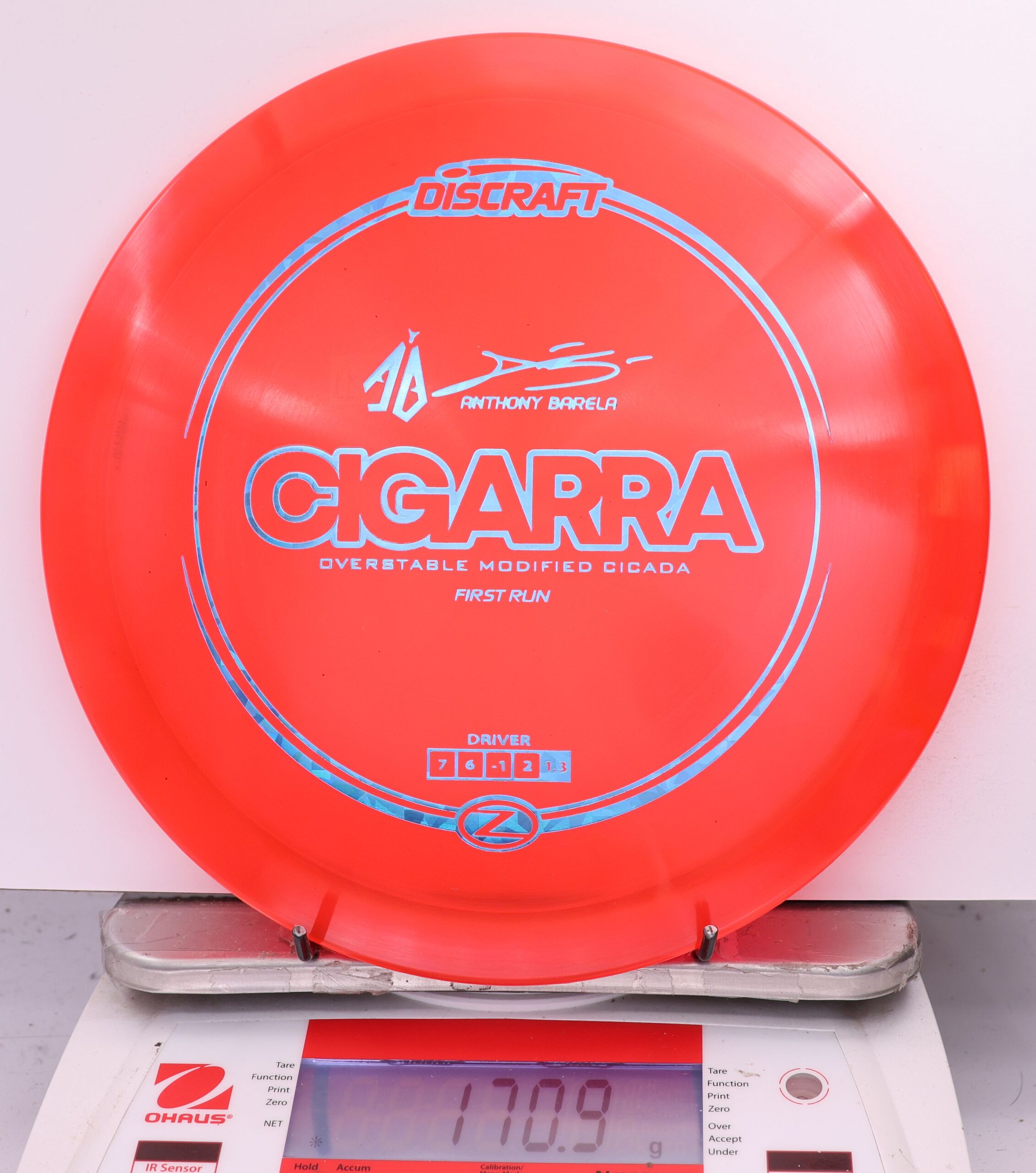590299 First Run Z Cigarra, Anthony Barela - #11 Red, 171