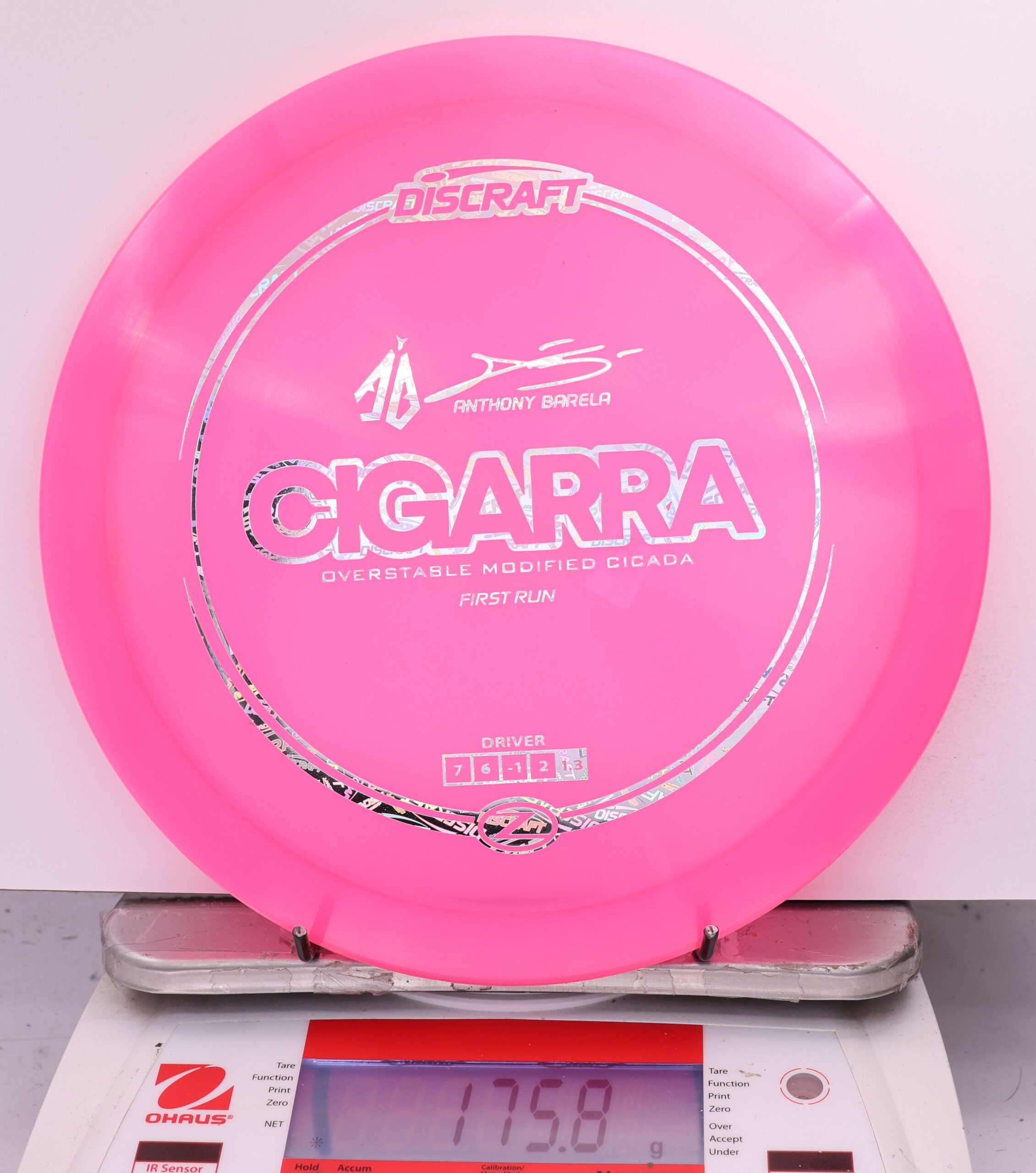 590316 First Run Z Cigarra, Anthony Barela - #13 Pink, 176