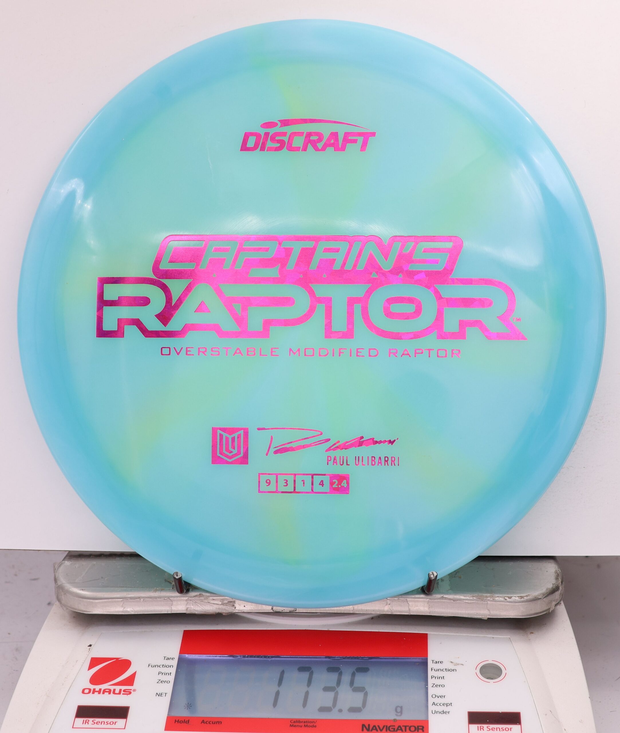 590497 Z Swirl Captain's Raptor, Paul Ulibarri 2025 - #04 LtBlue, 174