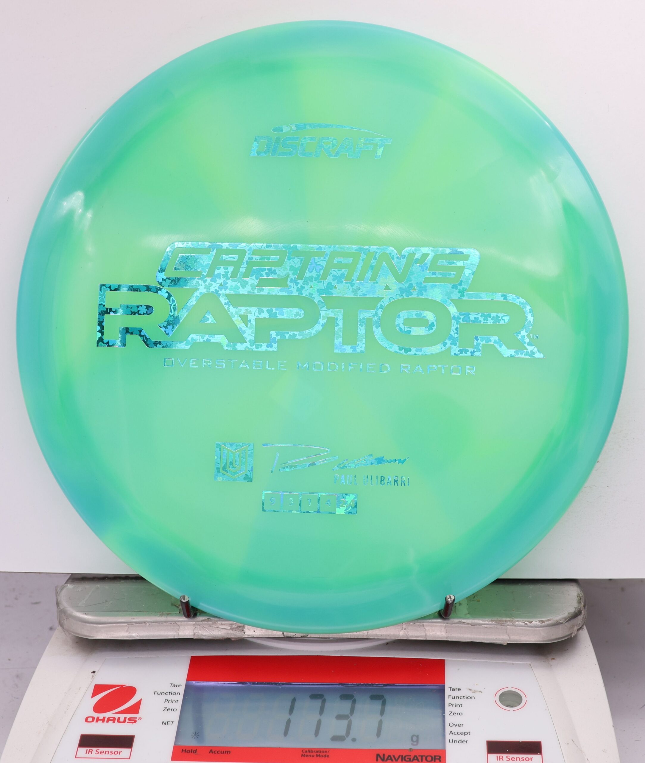 590498 Z Swirl Captain's Raptor, Paul Ulibarri 2025 - #05 TealGrn, 174