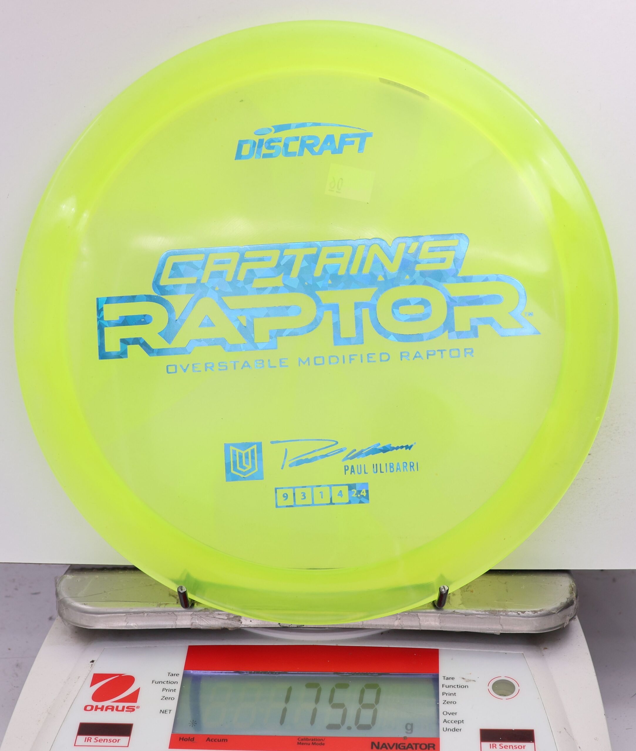 590499 Z Swirl Captain's Raptor, Paul Ulibarri 2025 - #06 NYellow, 176