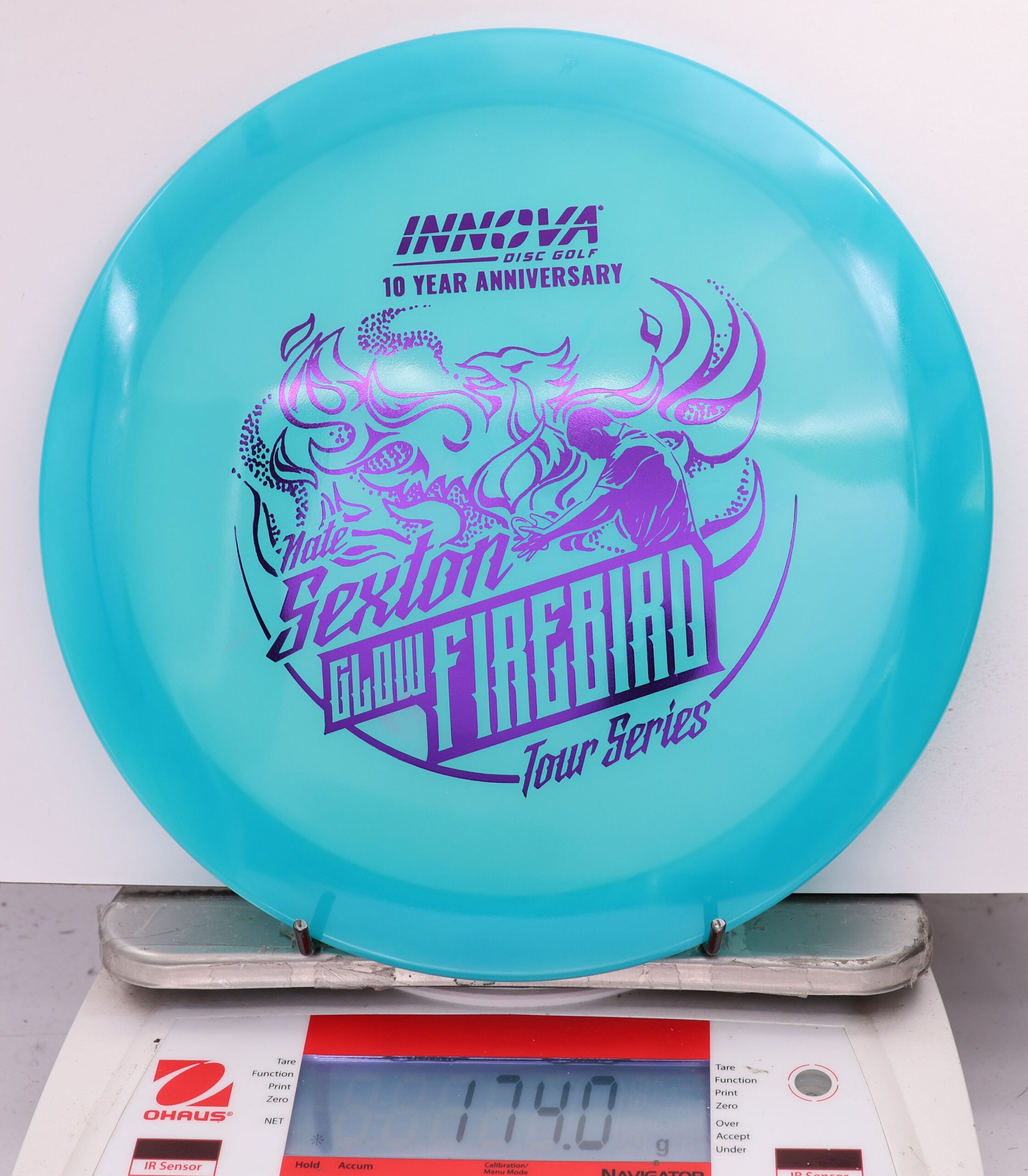 590585 Proto Glow Champion Firebird, Nate Sexton - 10 Year Anniversary - #03 LtBlue, 174