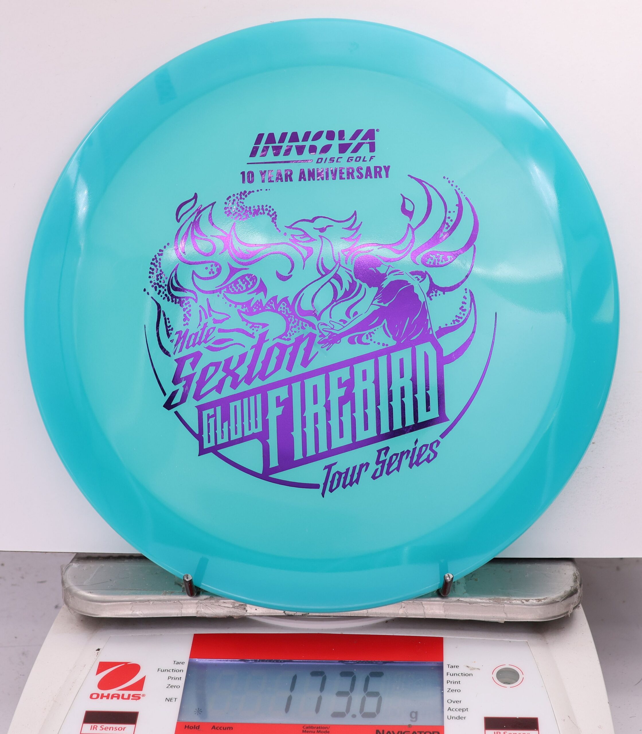 590586 Proto Glow Champion Firebird, Nate Sexton - 10 Year Anniversary - #04 LtBlue, 174