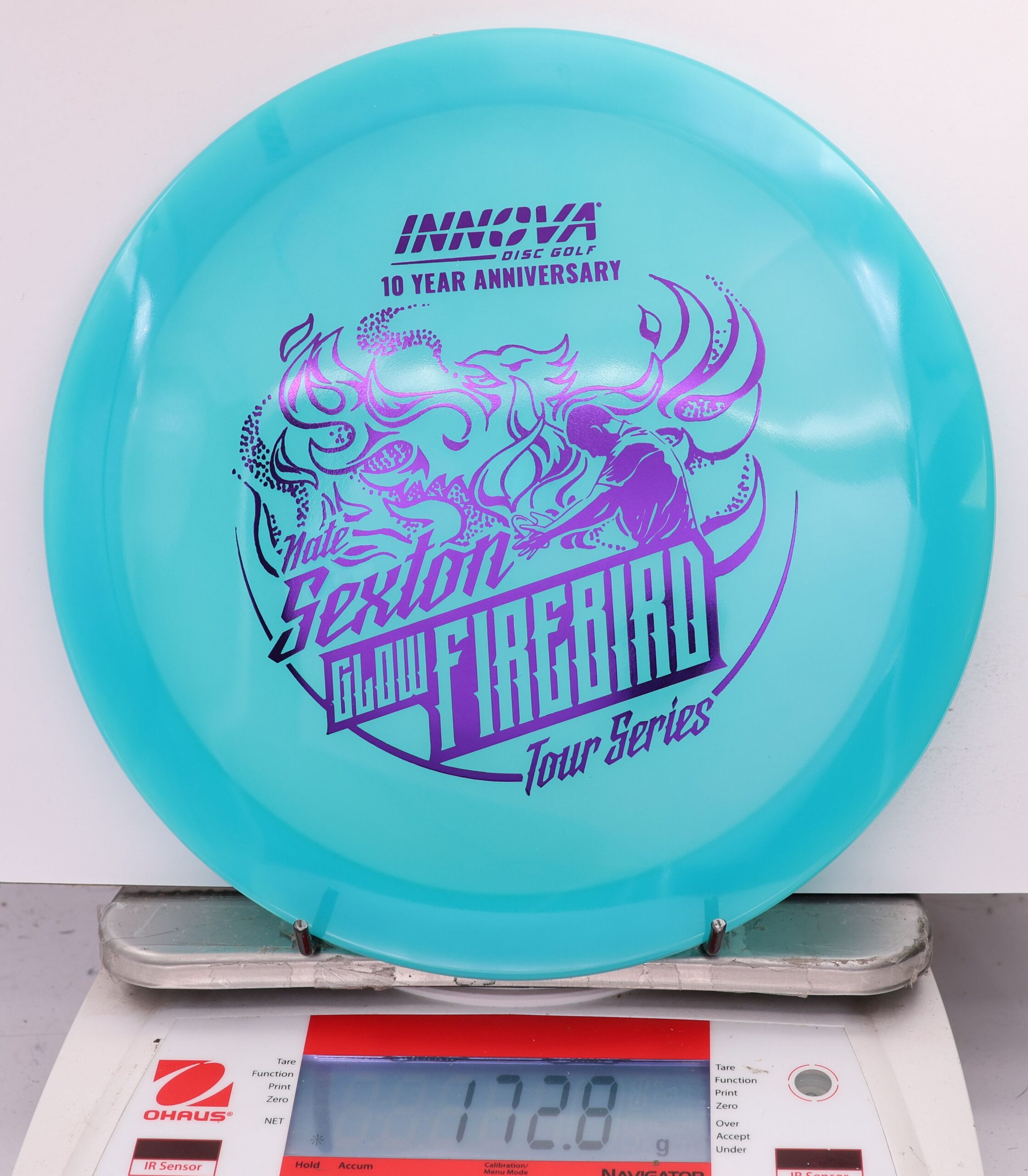 590587 Proto Glow Champion Firebird, Nate Sexton - 10 Year Anniversary - #05 LtBlue, 173