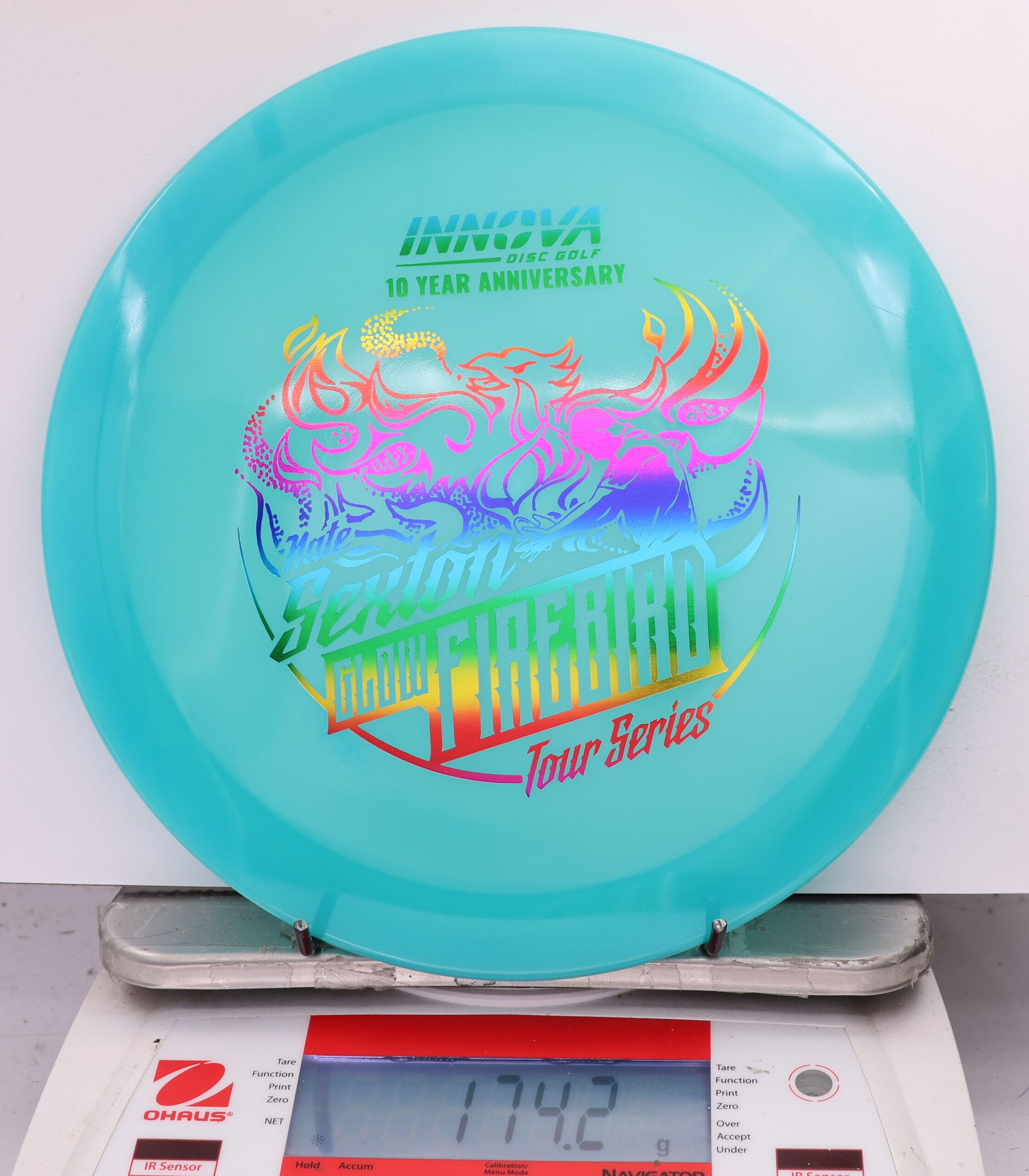 590588 Proto Glow Champion Firebird, Nate Sexton - 10 Year Anniversary - #06 LtBlue, 174