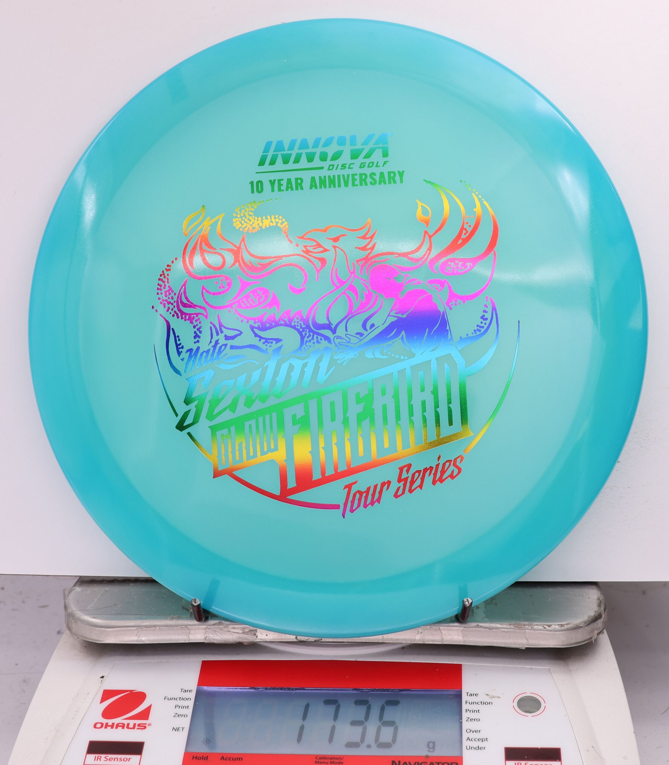 590604 Proto Glow Champion Firebird, Nate Sexton - 10 Year Anniversary - #08 LtBlue, 174