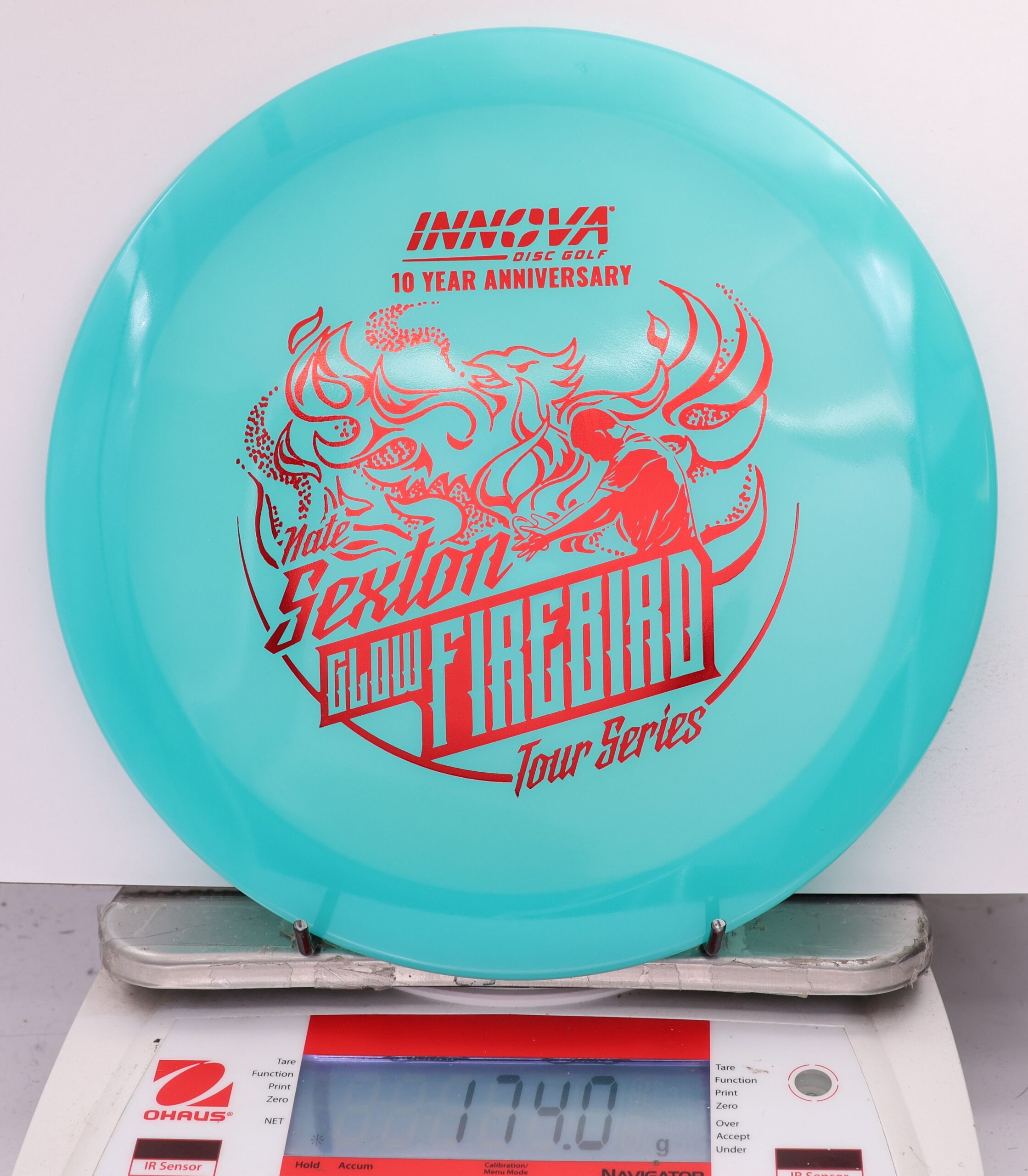 590624 Proto Glow Champion Firebird, Nate Sexton - 10 Year Anniversary - #14 LtBlue, 174