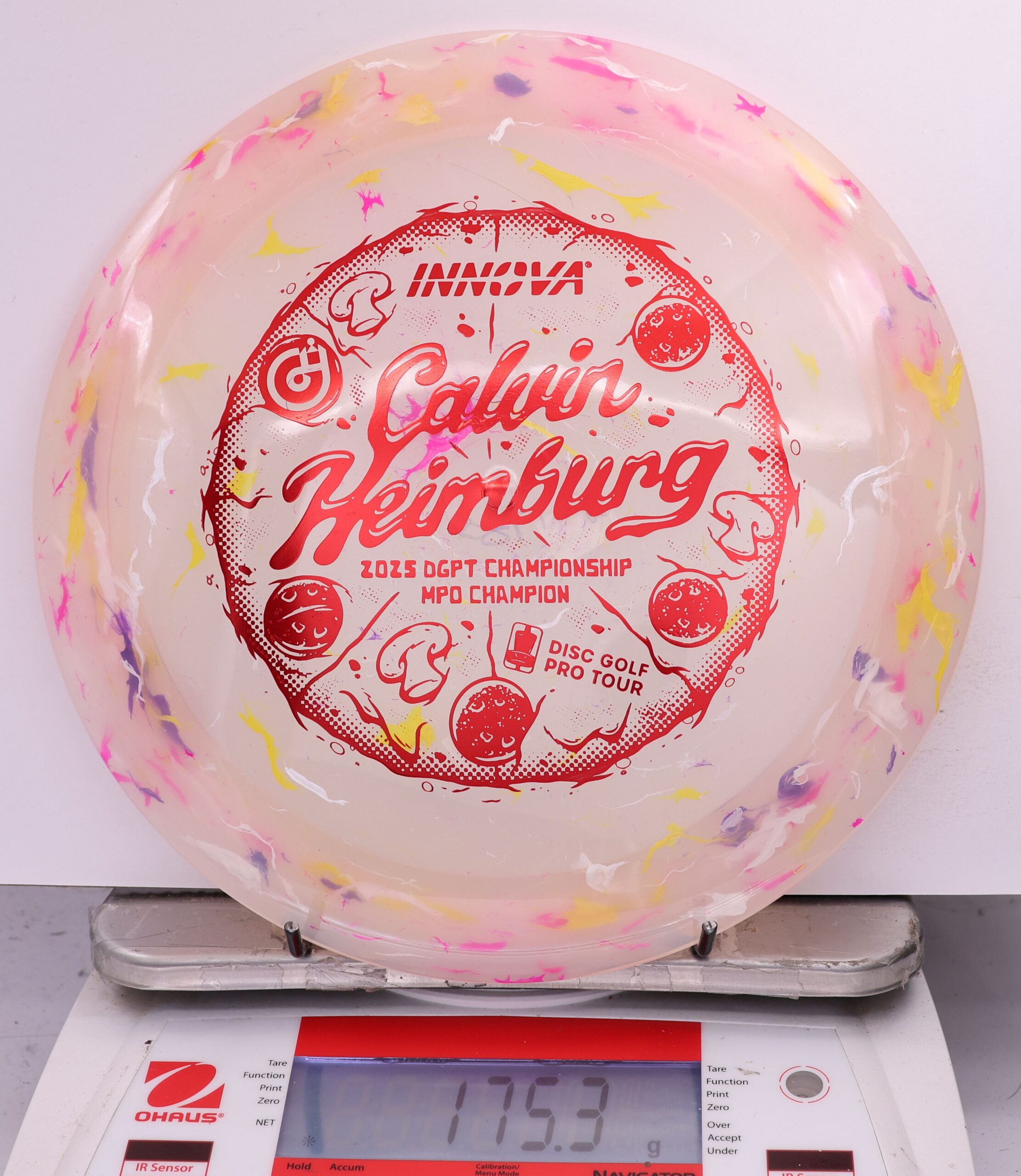 590723 Party Time Destroyer, Calvin Heimburg 2025 DGPT Champion - #01 PinkPurpYello, 175