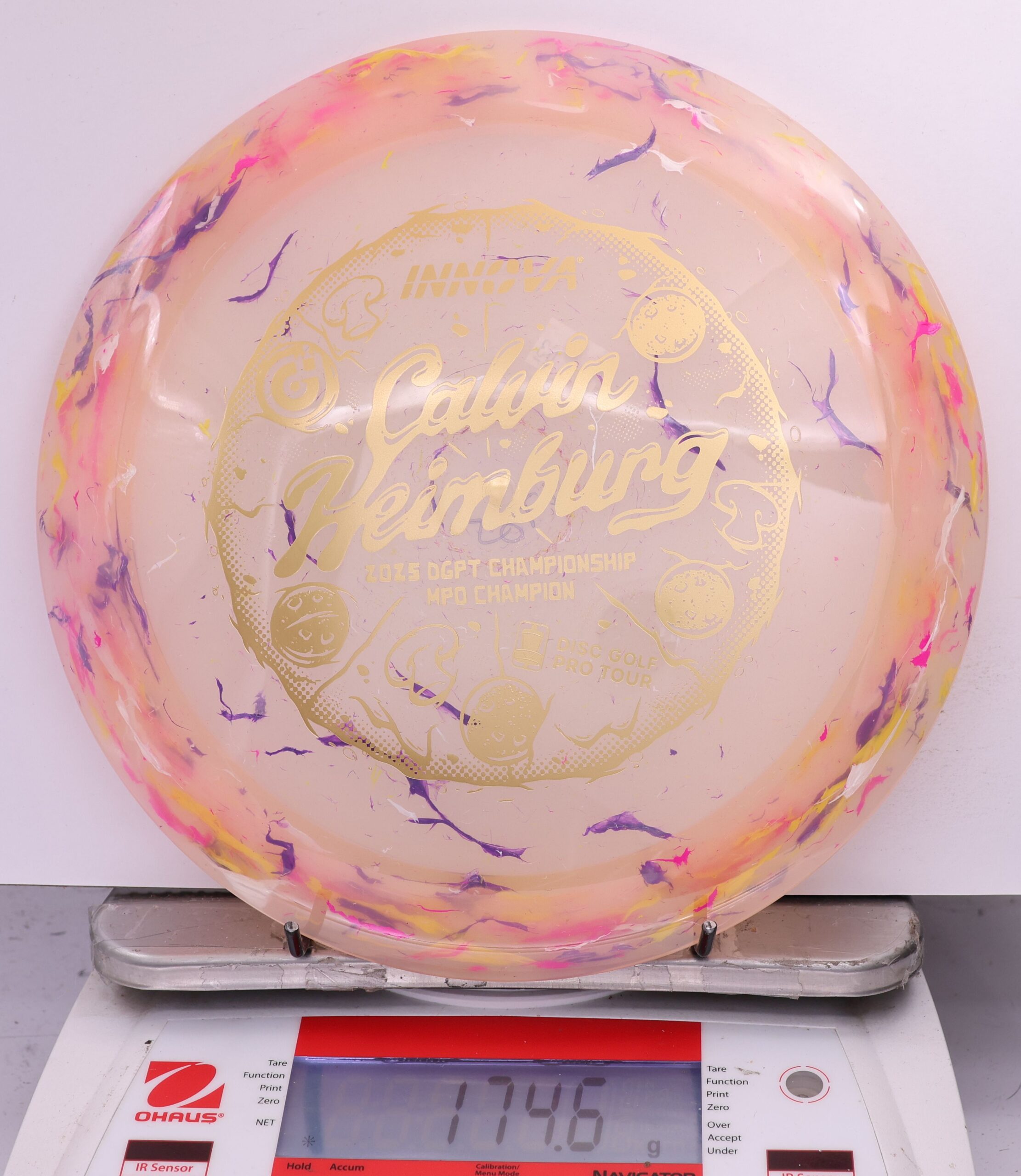 590725 Party Time Destroyer, Calvin Heimburg 2025 DGPT Champion - #03 PinkPurpYello, 175