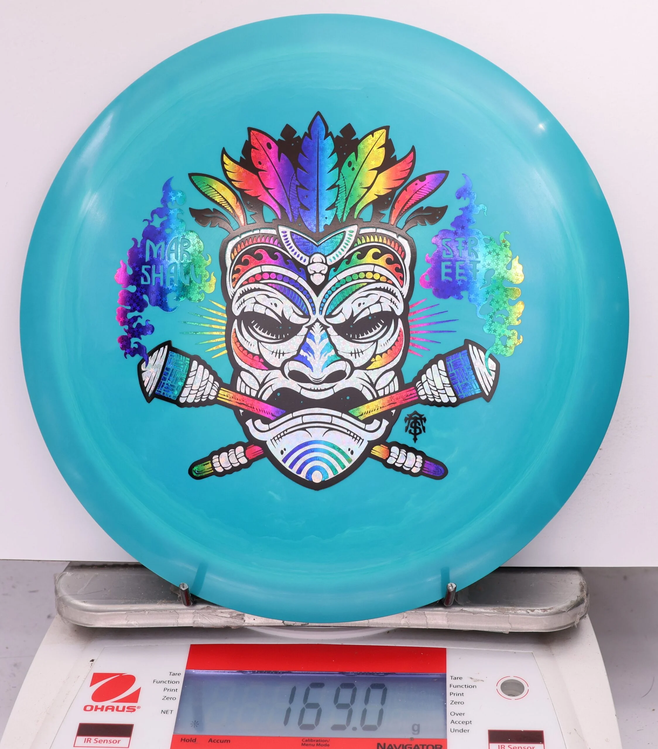 590829 ESP Heat, Marshall Street Tiki Mask - #04 Aqua, 169