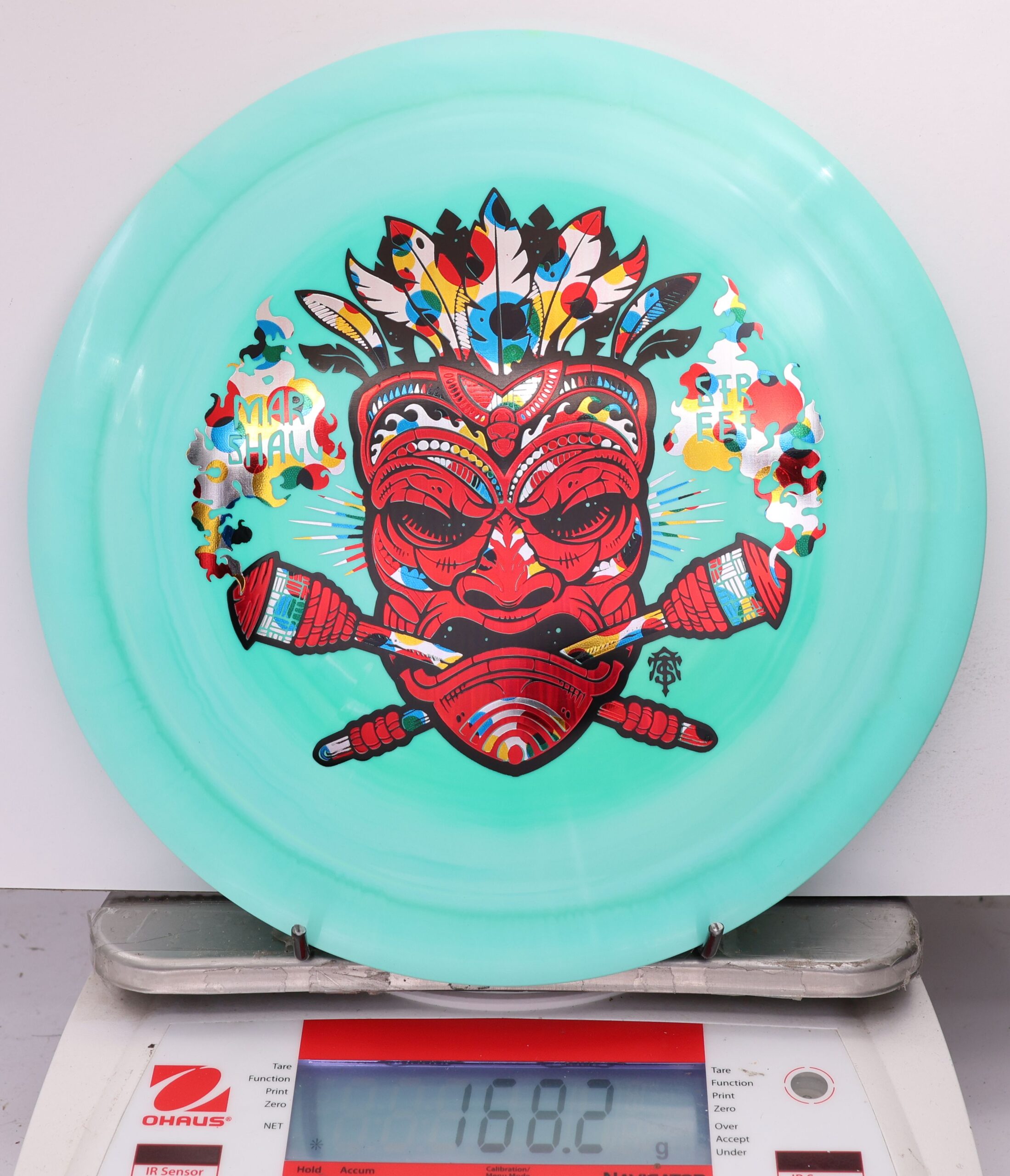 591021 ESP Scorch, Marshall Street Tiki Mask - #05 Teal, 168