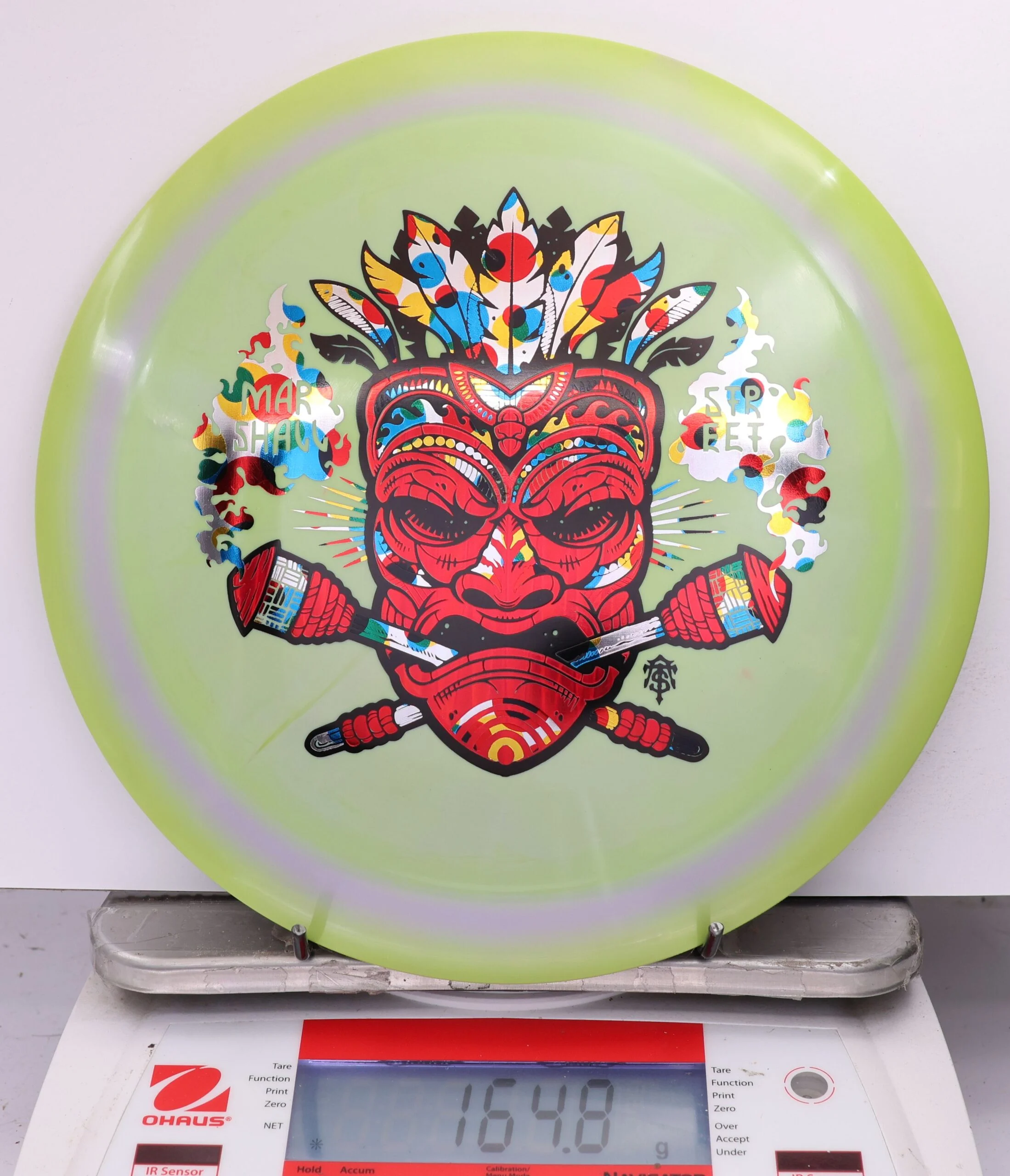 591040 ESP Scorch, Marshall Street Tiki Mask - #10 GrellowPurple, 165