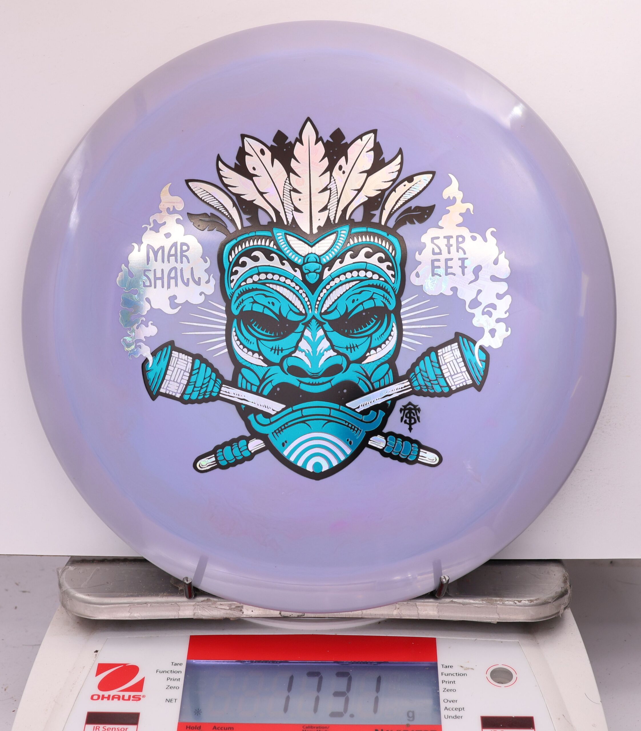 591100 ESP Cicada, Marshall Street Tiki Mask - #03 GrayPurple, 173