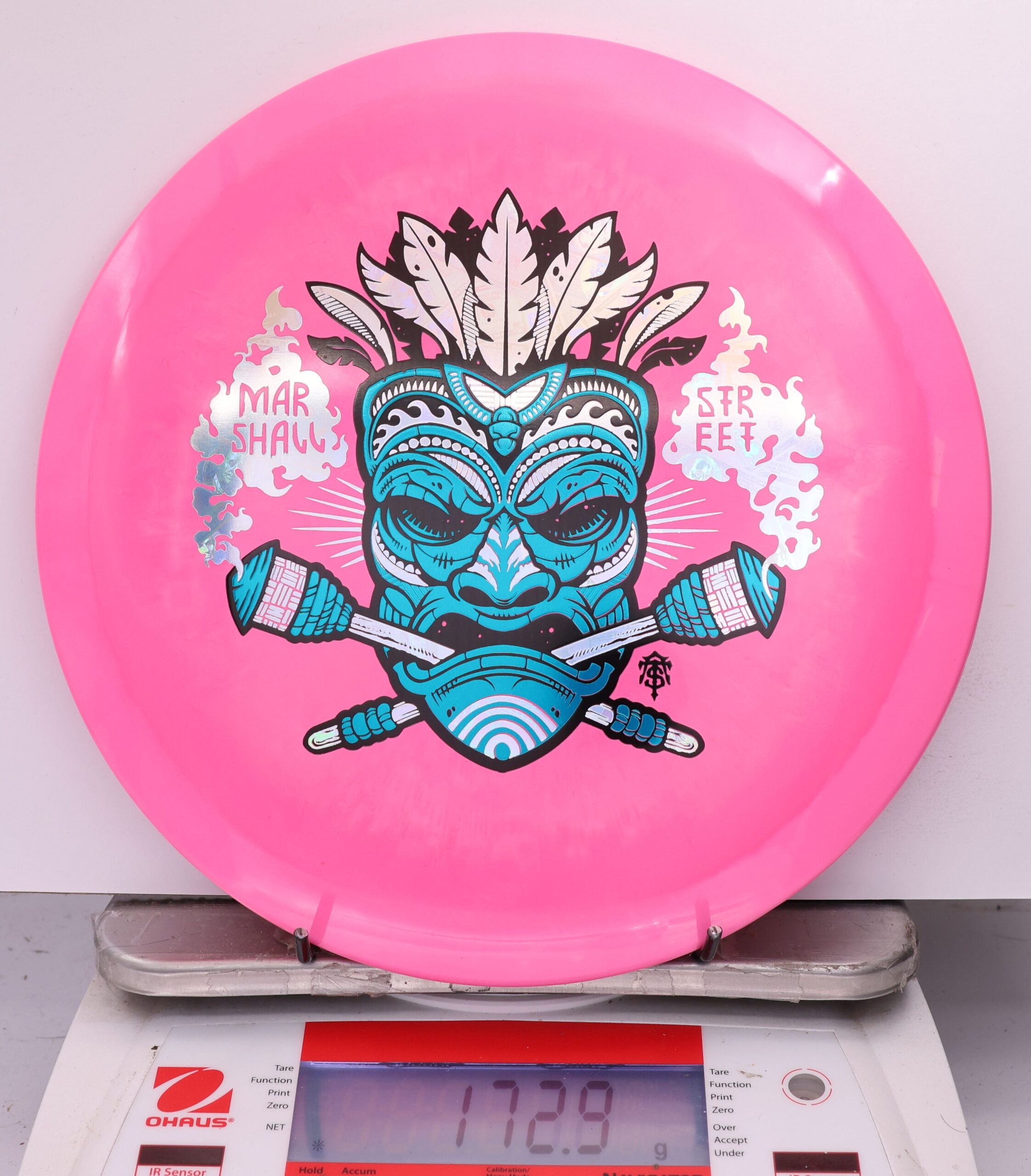 591149 ESP Cicada, Marshall Street Tiki Mask - #14 Pink, 173