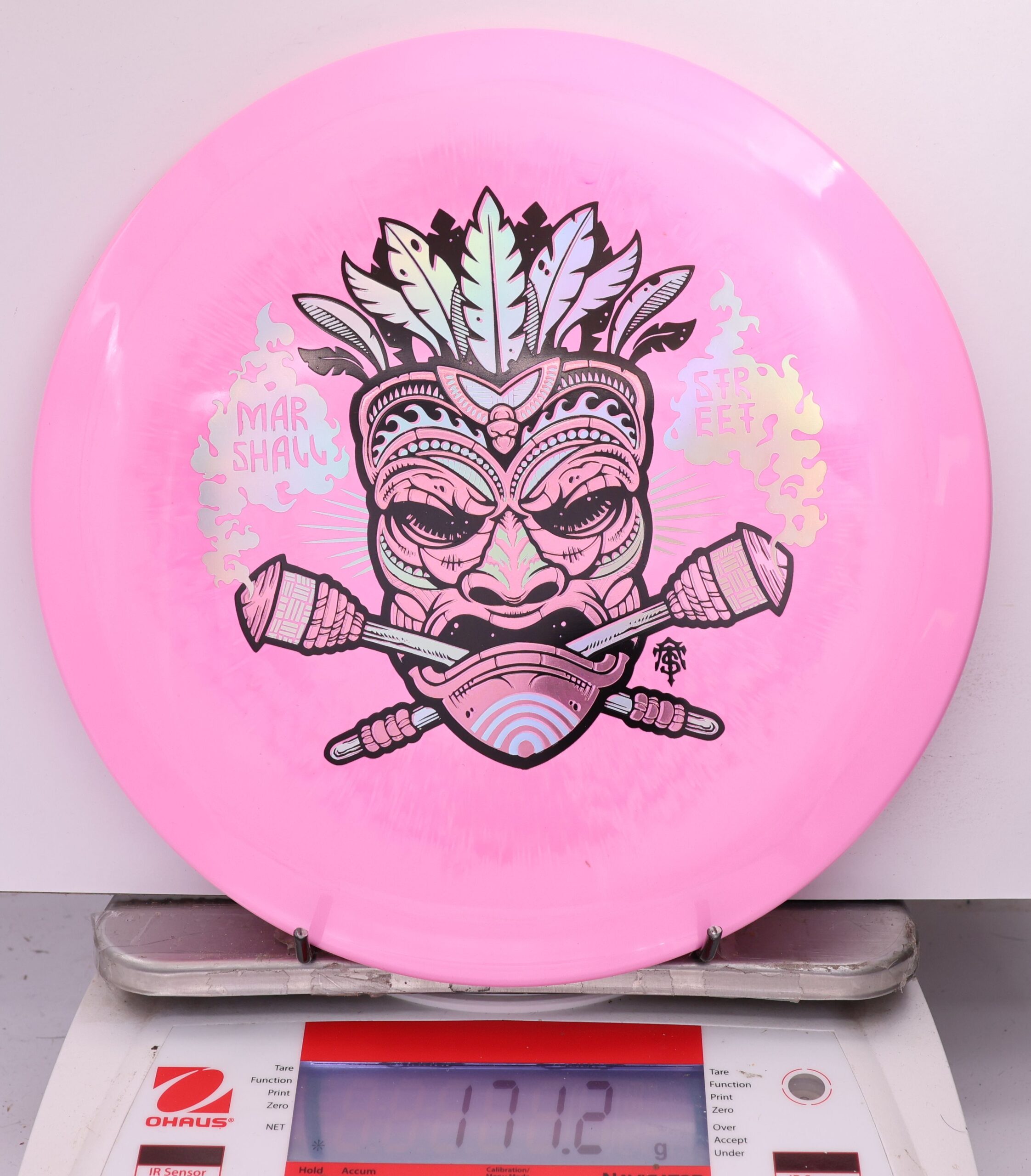591173 ESP Cicada, Marshall Street Tiki Mask - #19 Pink, 171