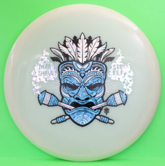 ESP Glow Buzzz, Marshall Street Tiki Mask