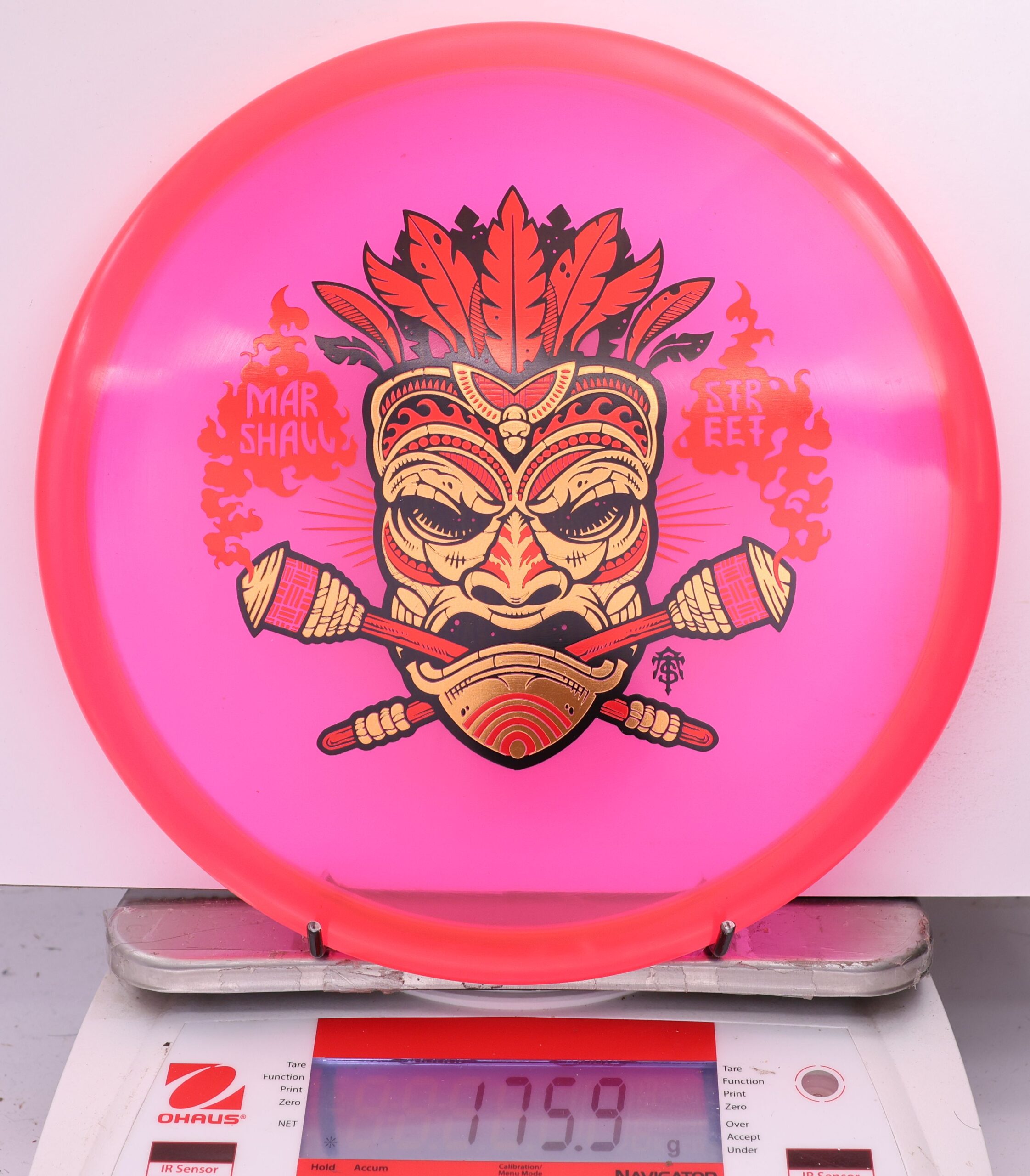 591730 Z Zone, Marshall Street Tiki Mask - #15 Pink, 176