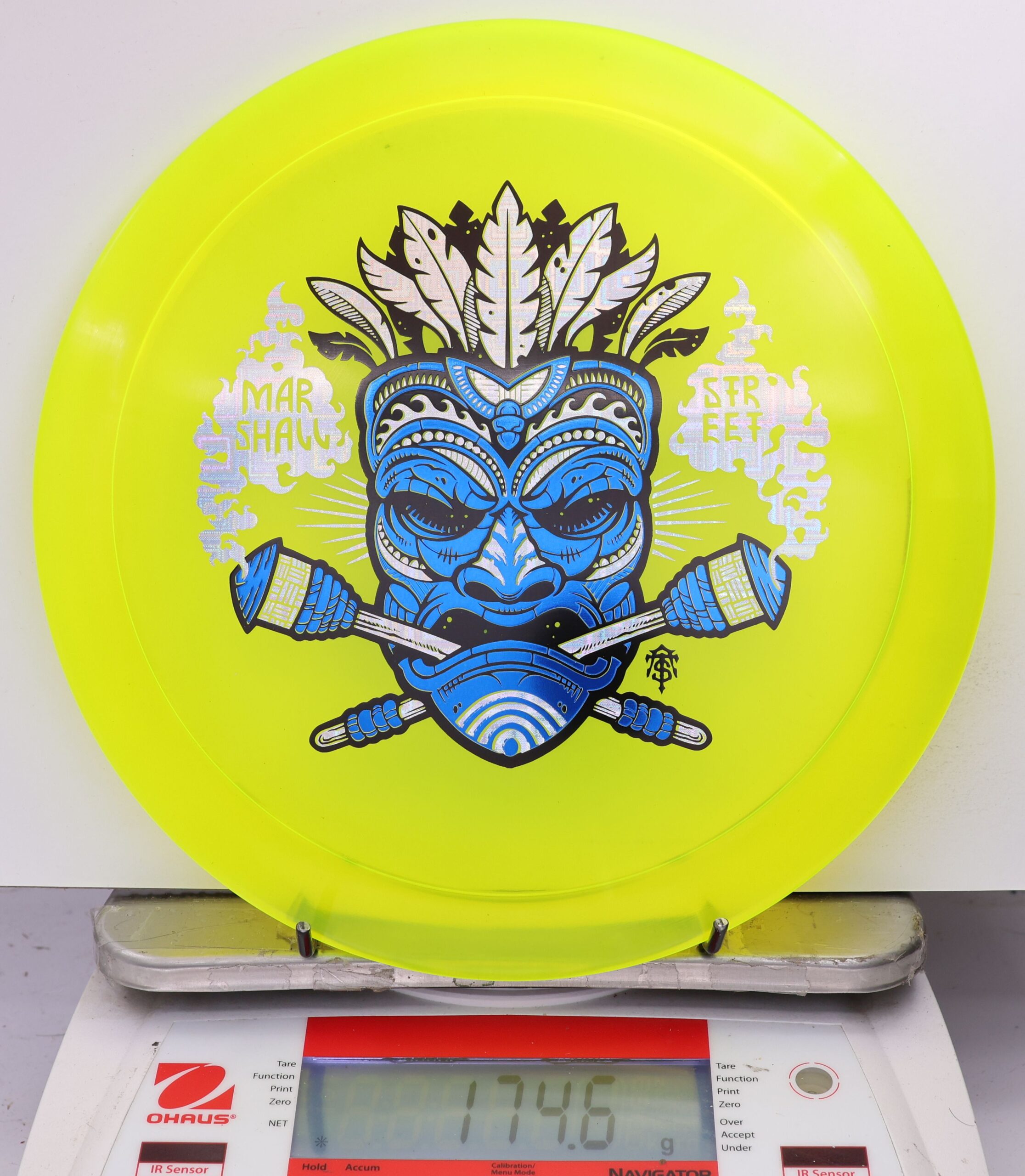 591747 Z Raptor, Marshall Street Tiki Mask - #02 NYellow, 175