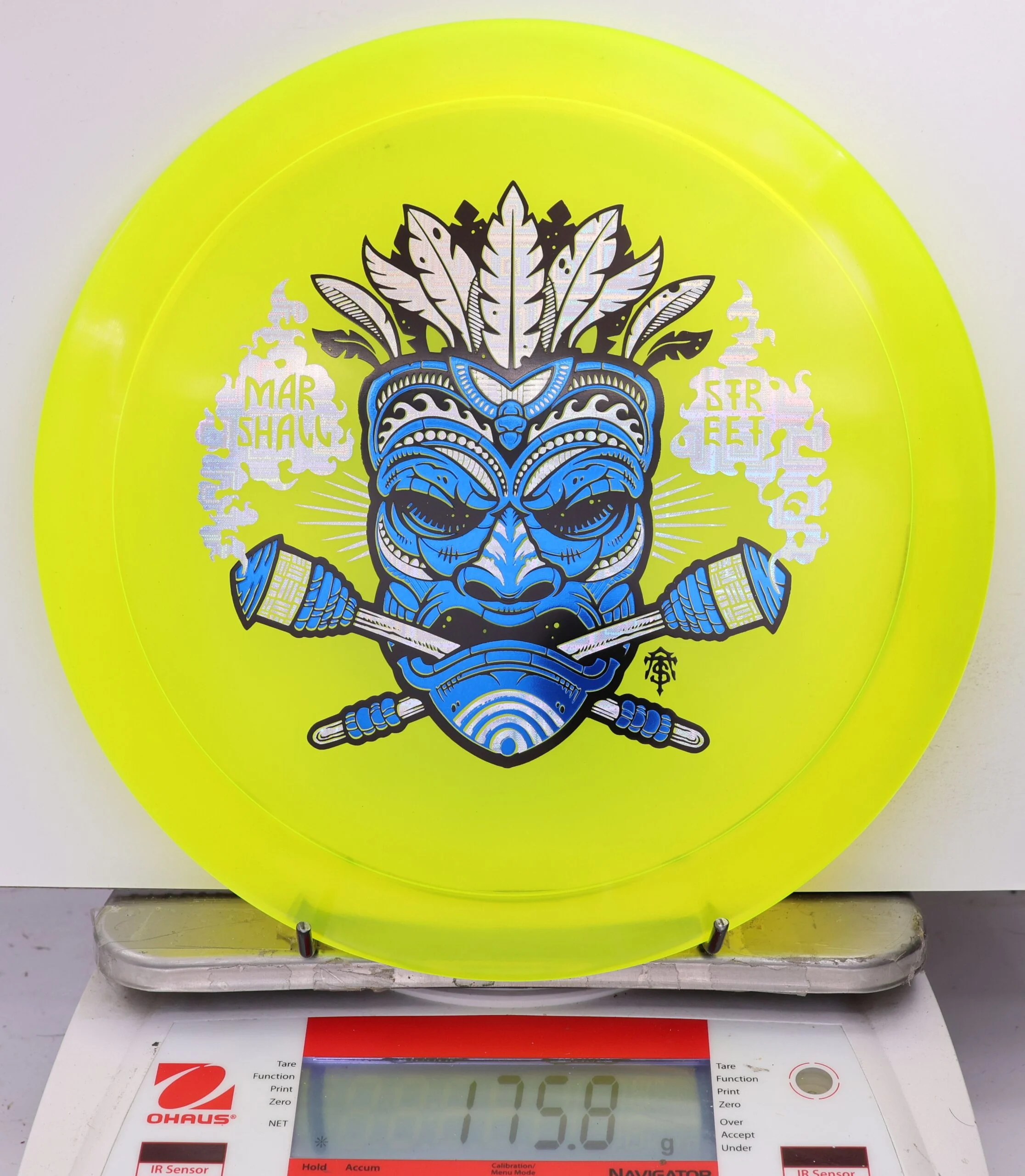 591769 Z Raptor, Marshall Street Tiki Mask - #03 NYellow, 176