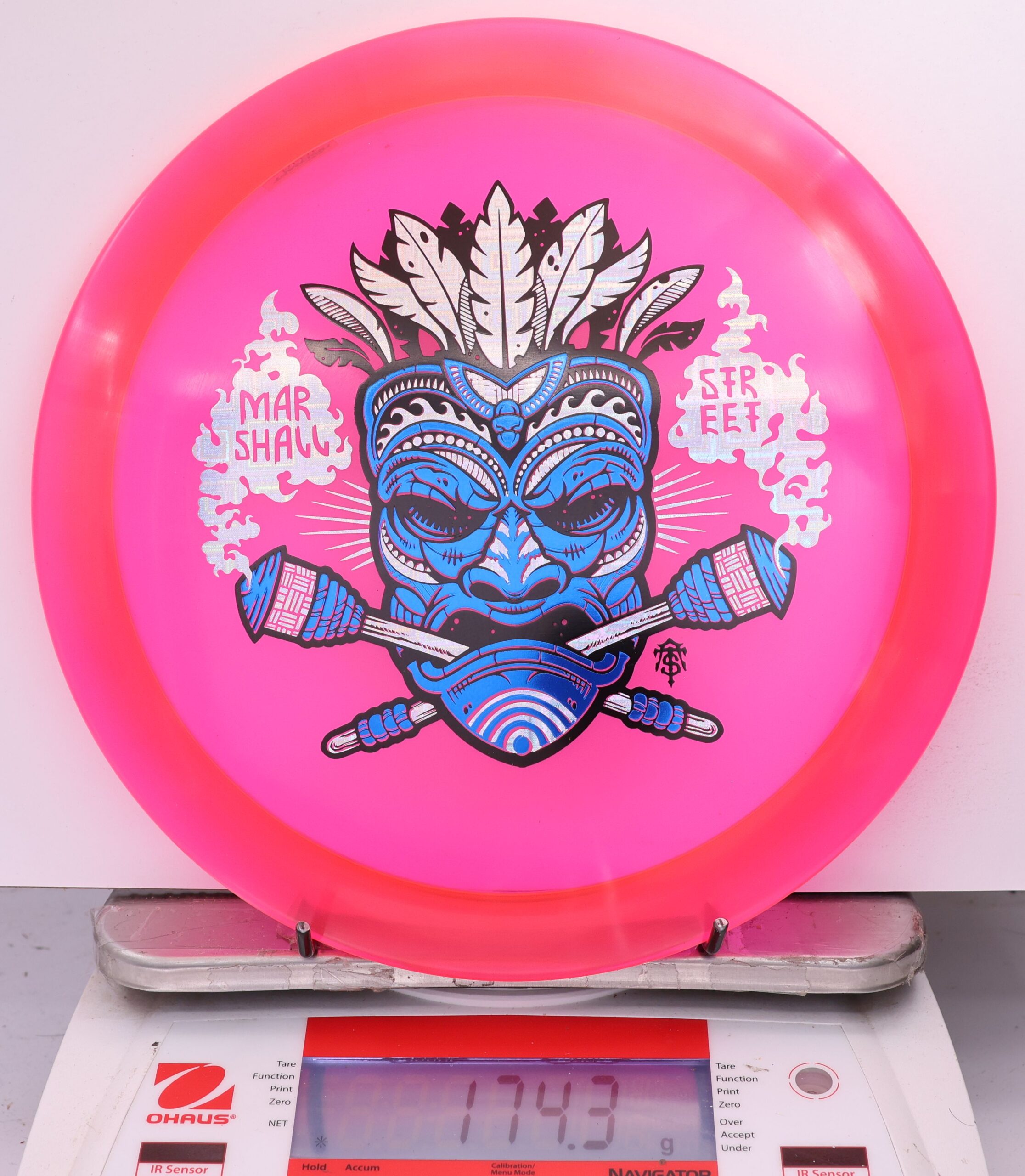 591770 Z Raptor, Marshall Street Tiki Mask - #04 Pink, 174