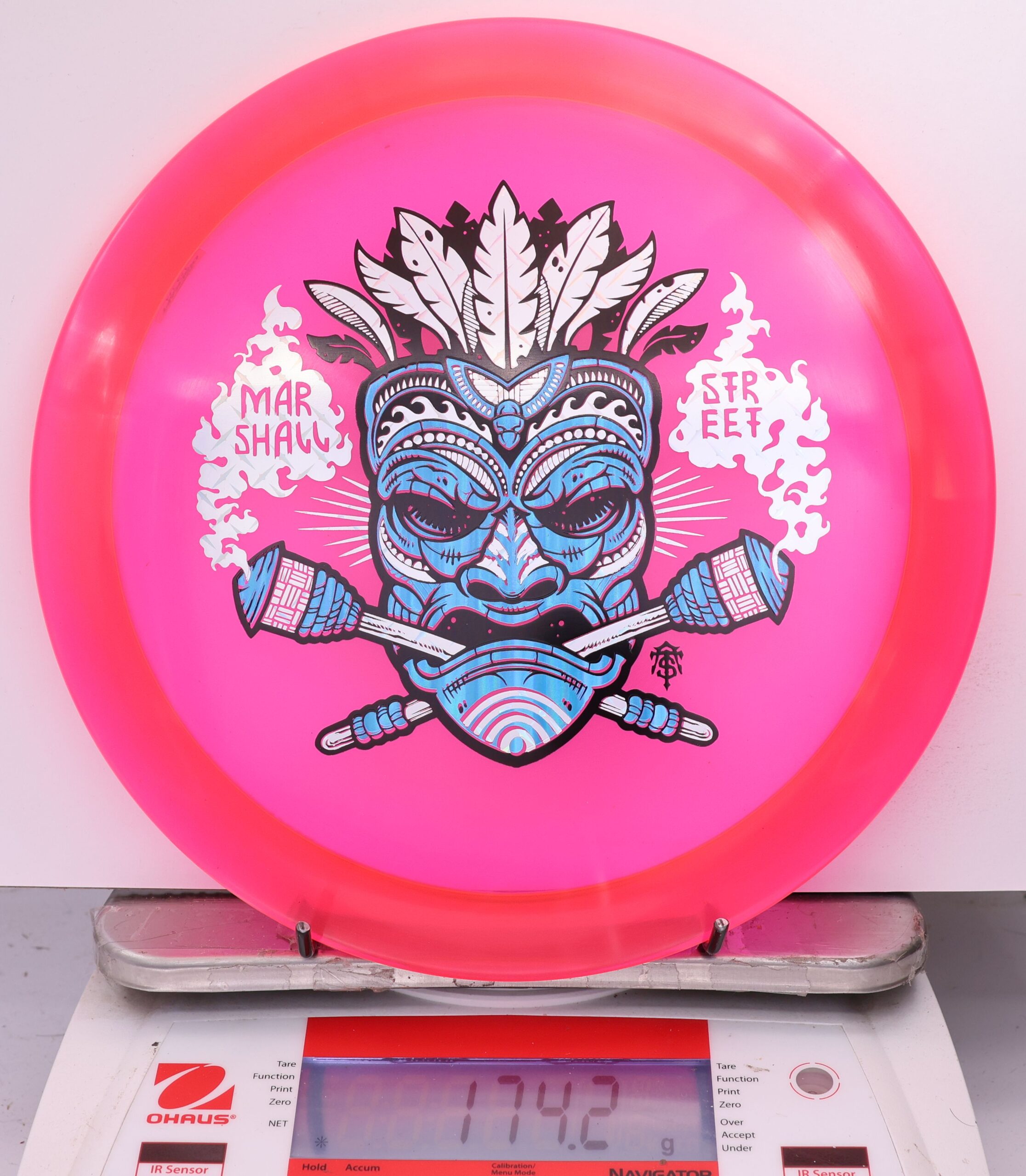 591772 Z Raptor, Marshall Street Tiki Mask - #06 Pink, 174