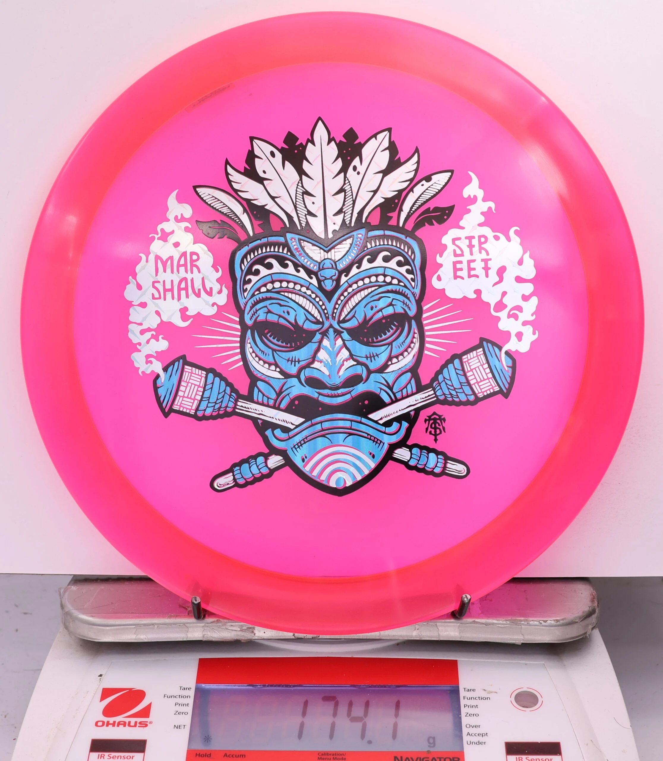 591773 Z Raptor, Marshall Street Tiki Mask - #07 Pink, 174