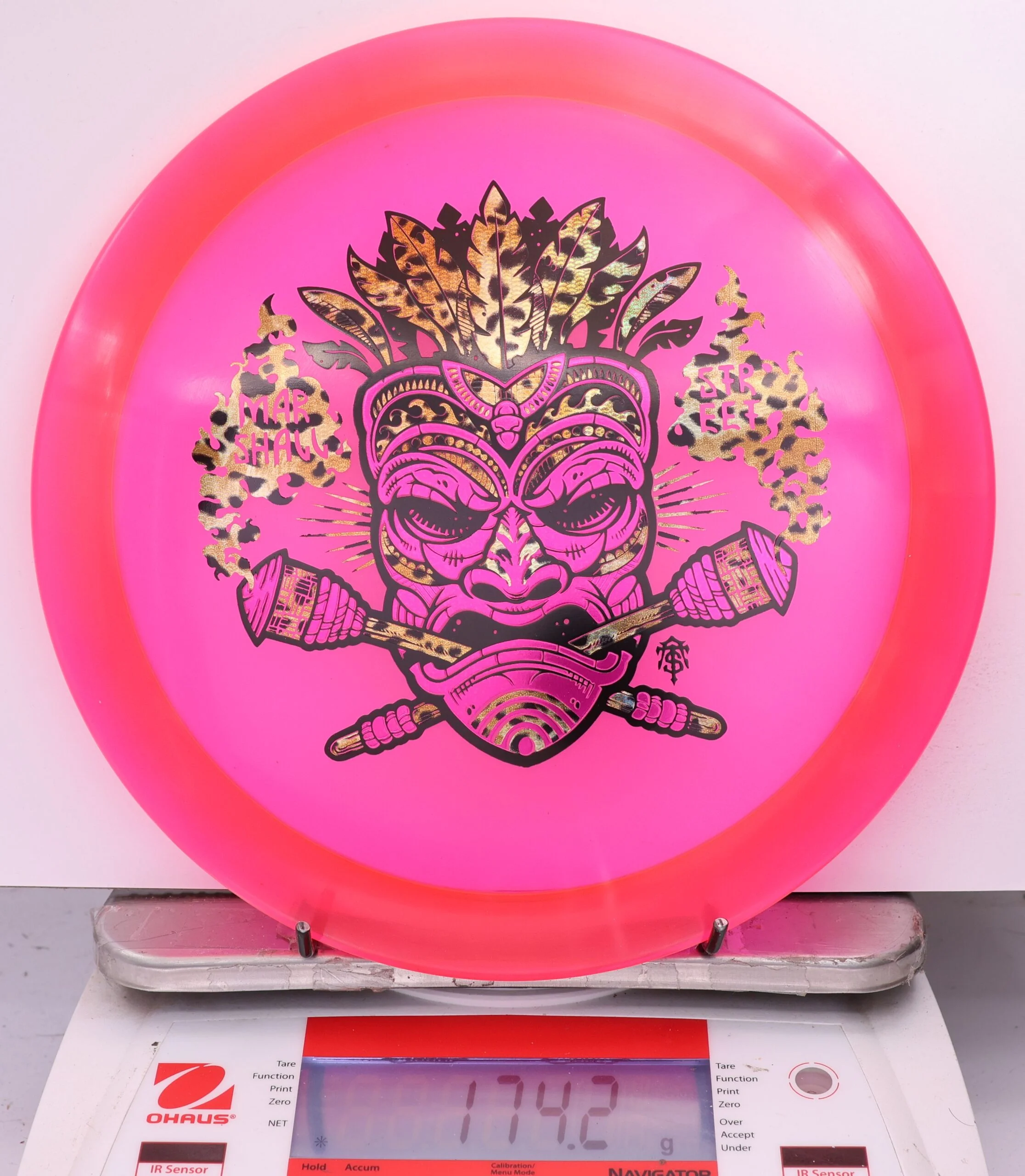 591792 Z Raptor, Marshall Street Tiki Mask - #08 Pink, 174