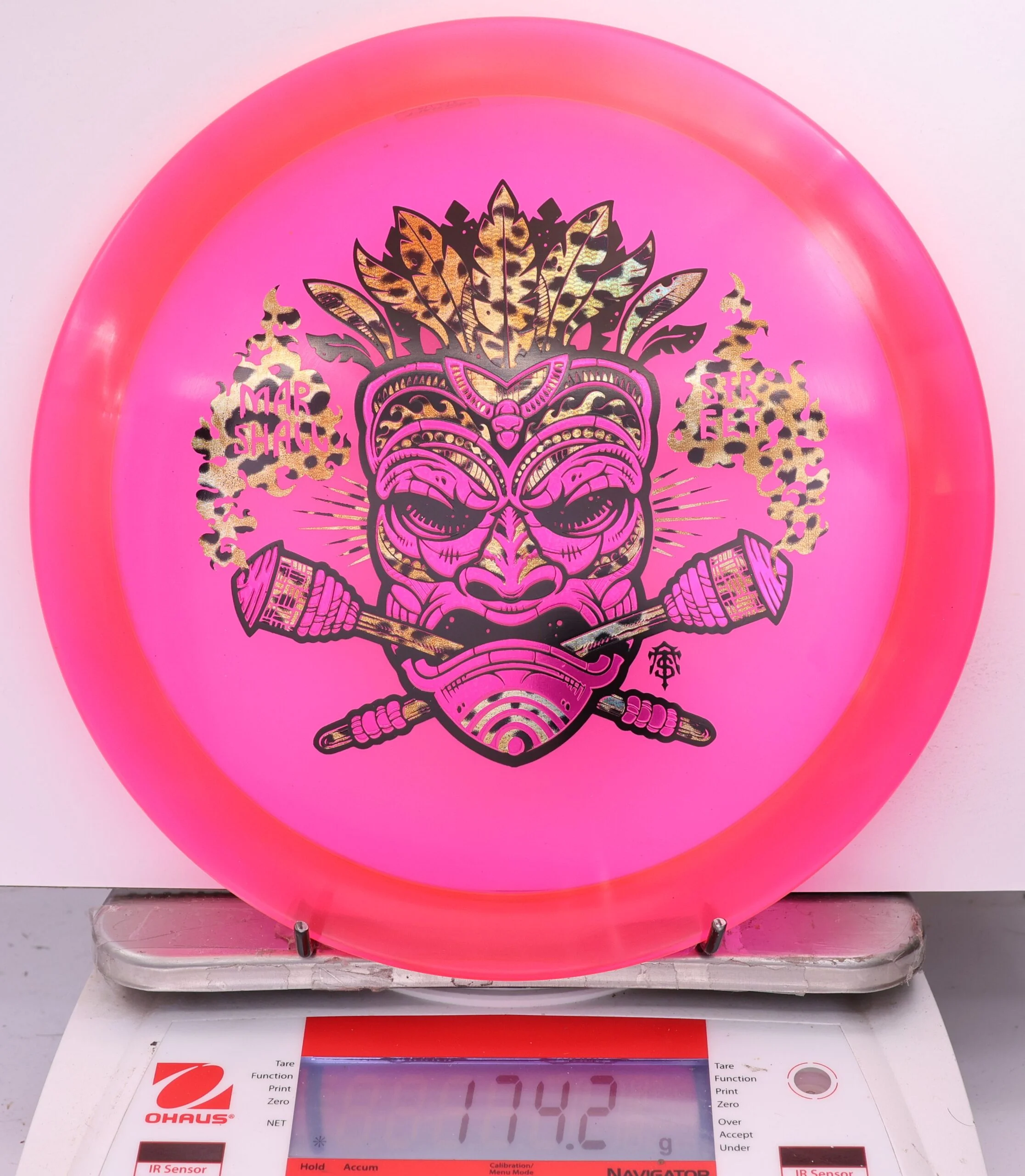591794 Z Raptor, Marshall Street Tiki Mask - #10 Pink, 174