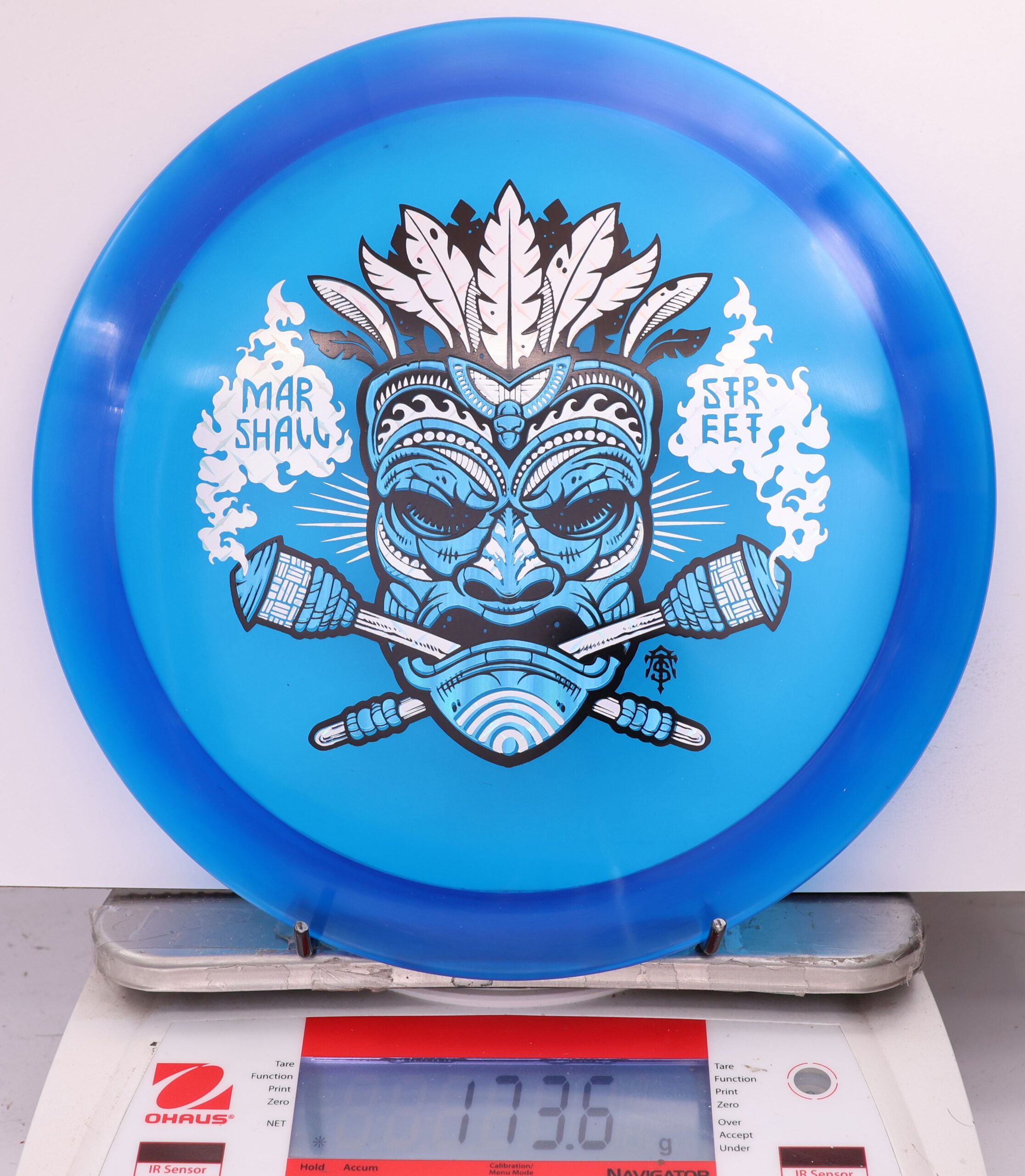 591815 Z Raptor, Marshall Street Tiki Mask - #13 Blue, 174