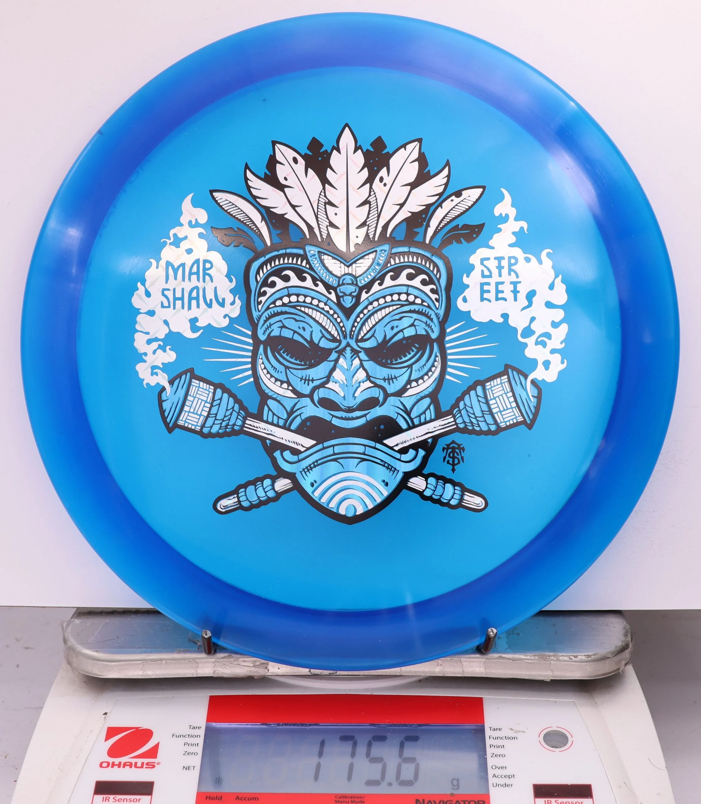 591840 Z Raptor, Marshall Street Tiki Mask - #20 Blue, 176