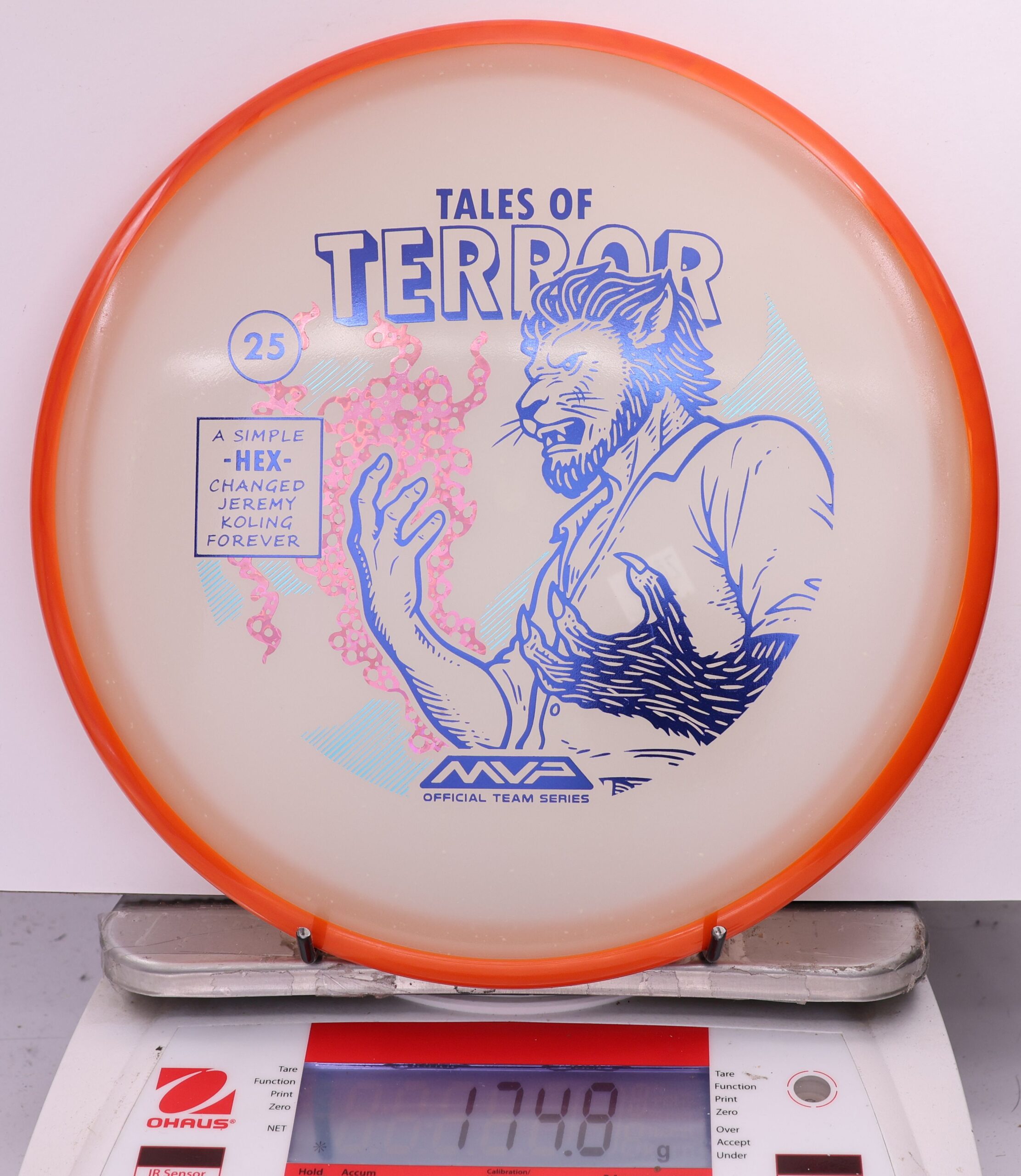 592093 Particle Eclipse Hex, Jeremy Koling - 2025 Halloween Special Edition - #07 Orange, 175