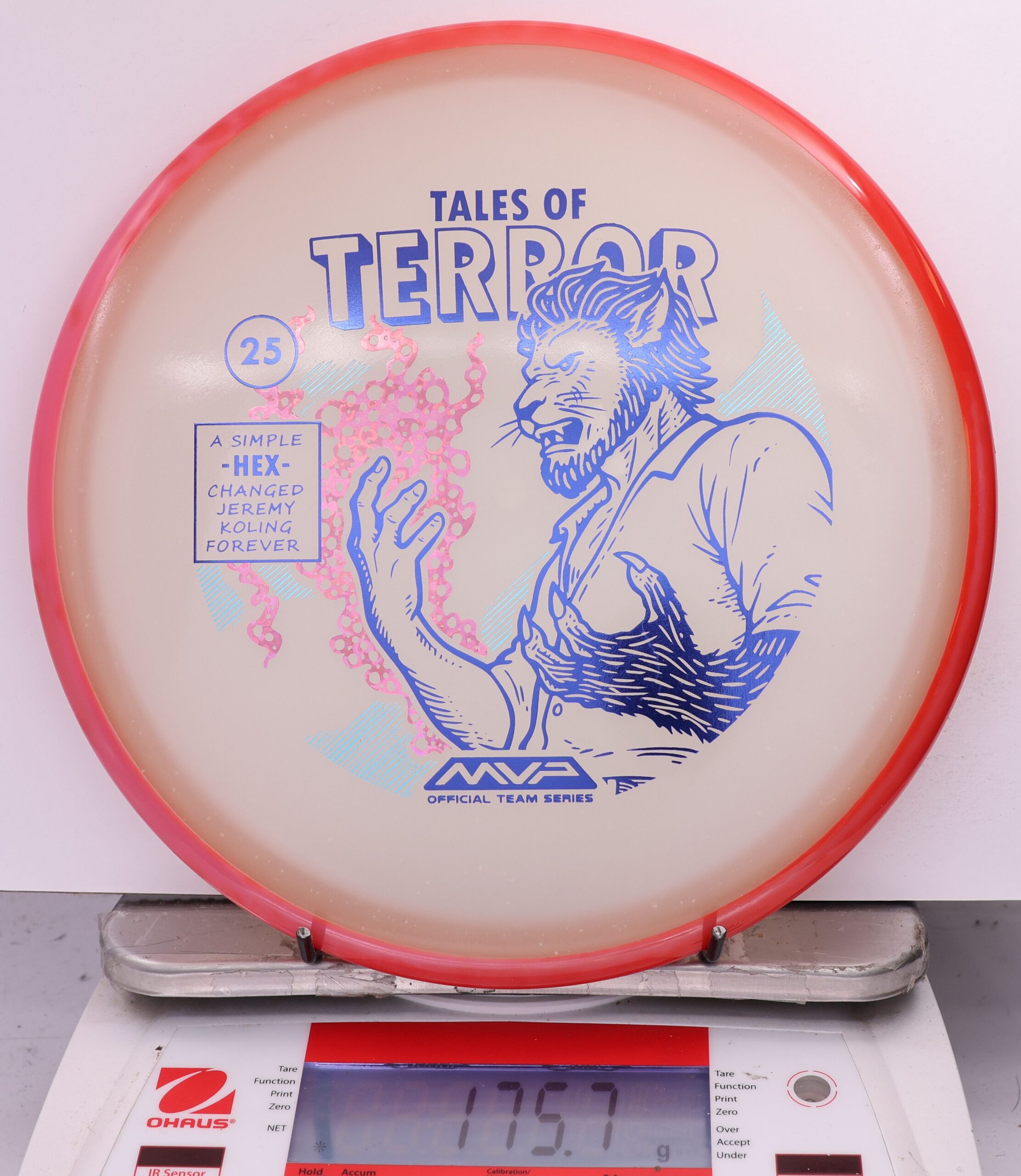 592094 Particle Eclipse Hex, Jeremy Koling - 2025 Halloween Special Edition - #08 PinkRed, 176