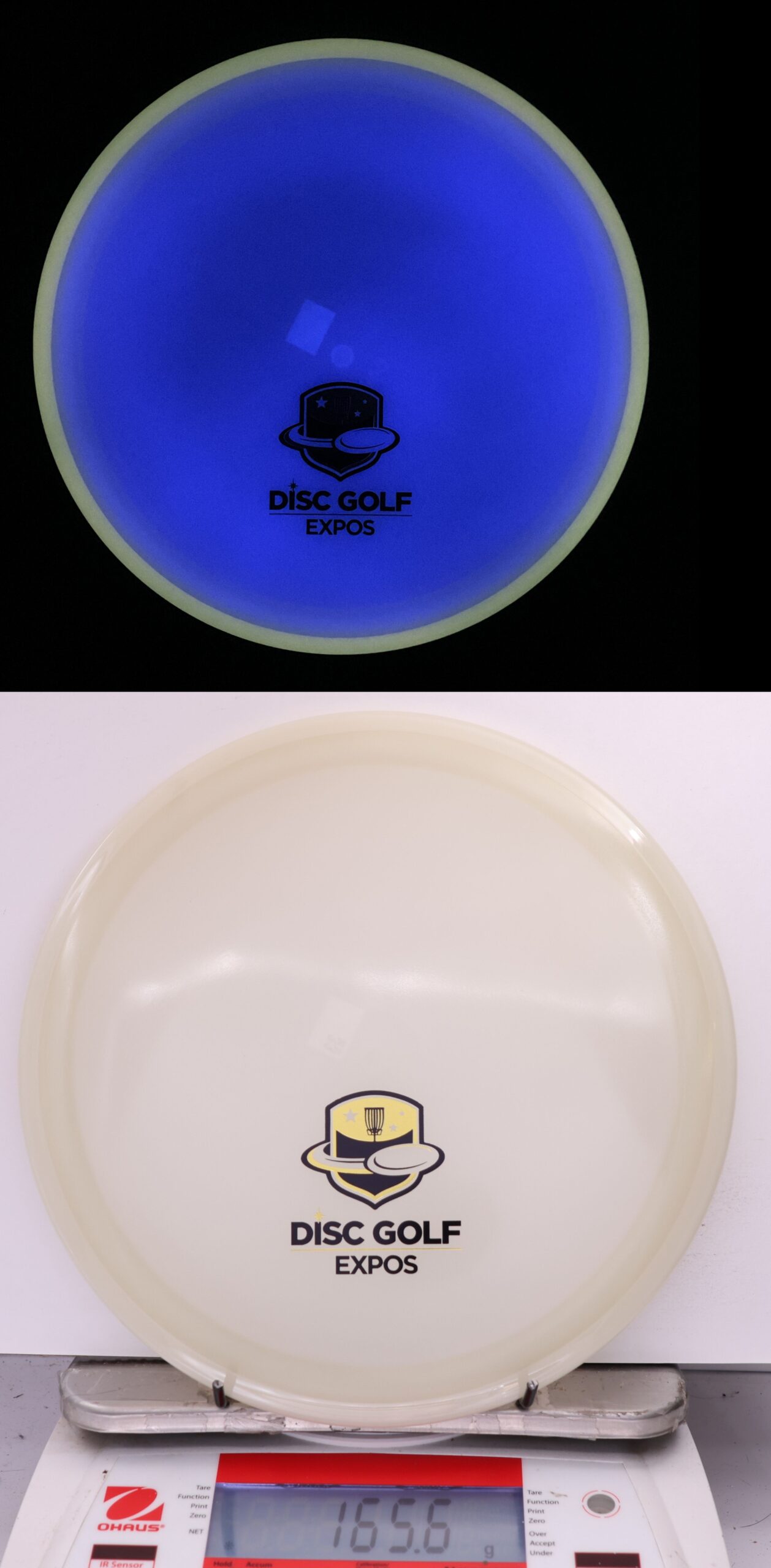592418 Total Eclipse Crave, 2026 Disc Golf Expos - #33 Whiteish-DrkBlue, 166