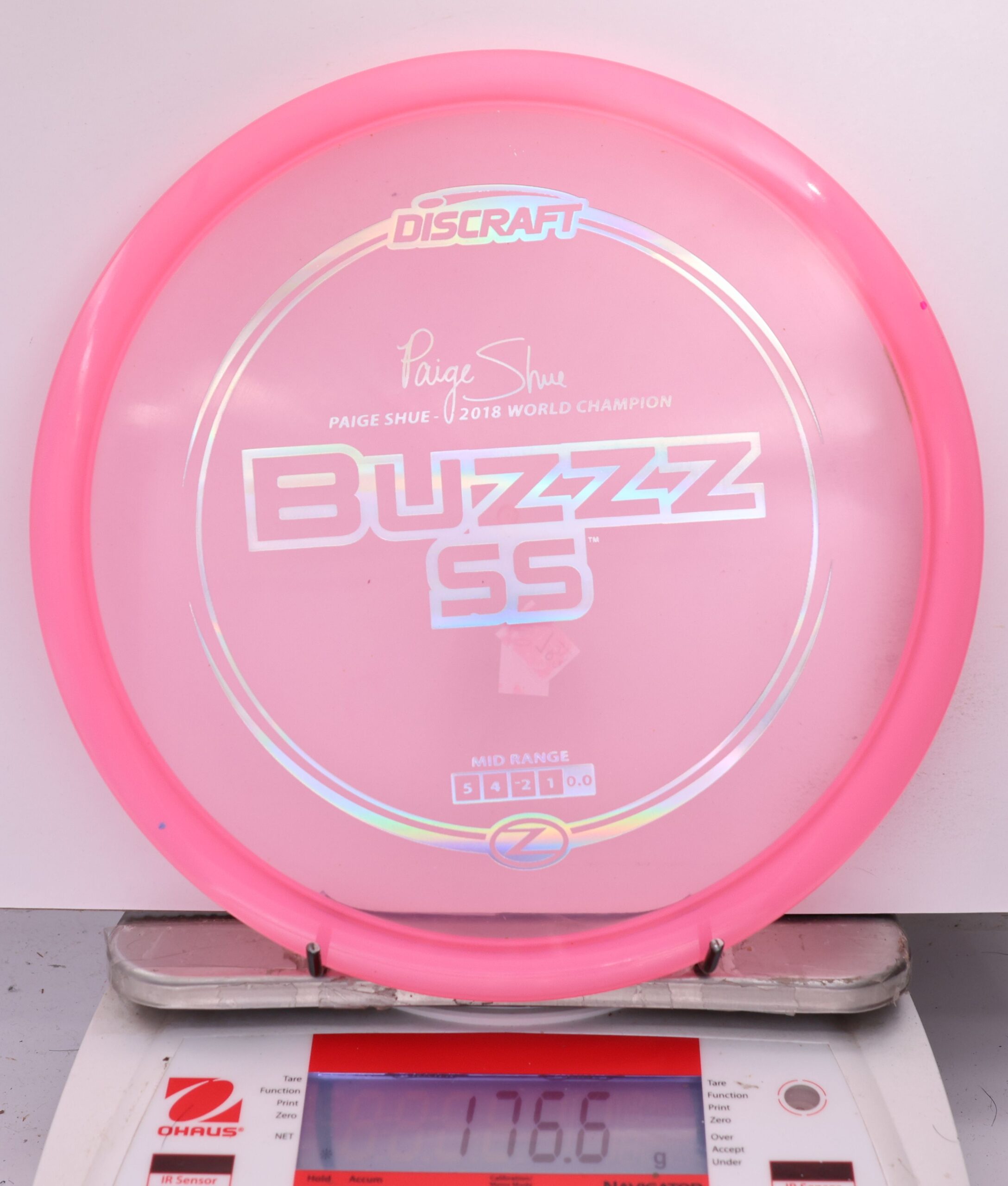 592856 Z Buzzz SS, Paige Shue 2018 World Champion - #04 Pink, 177