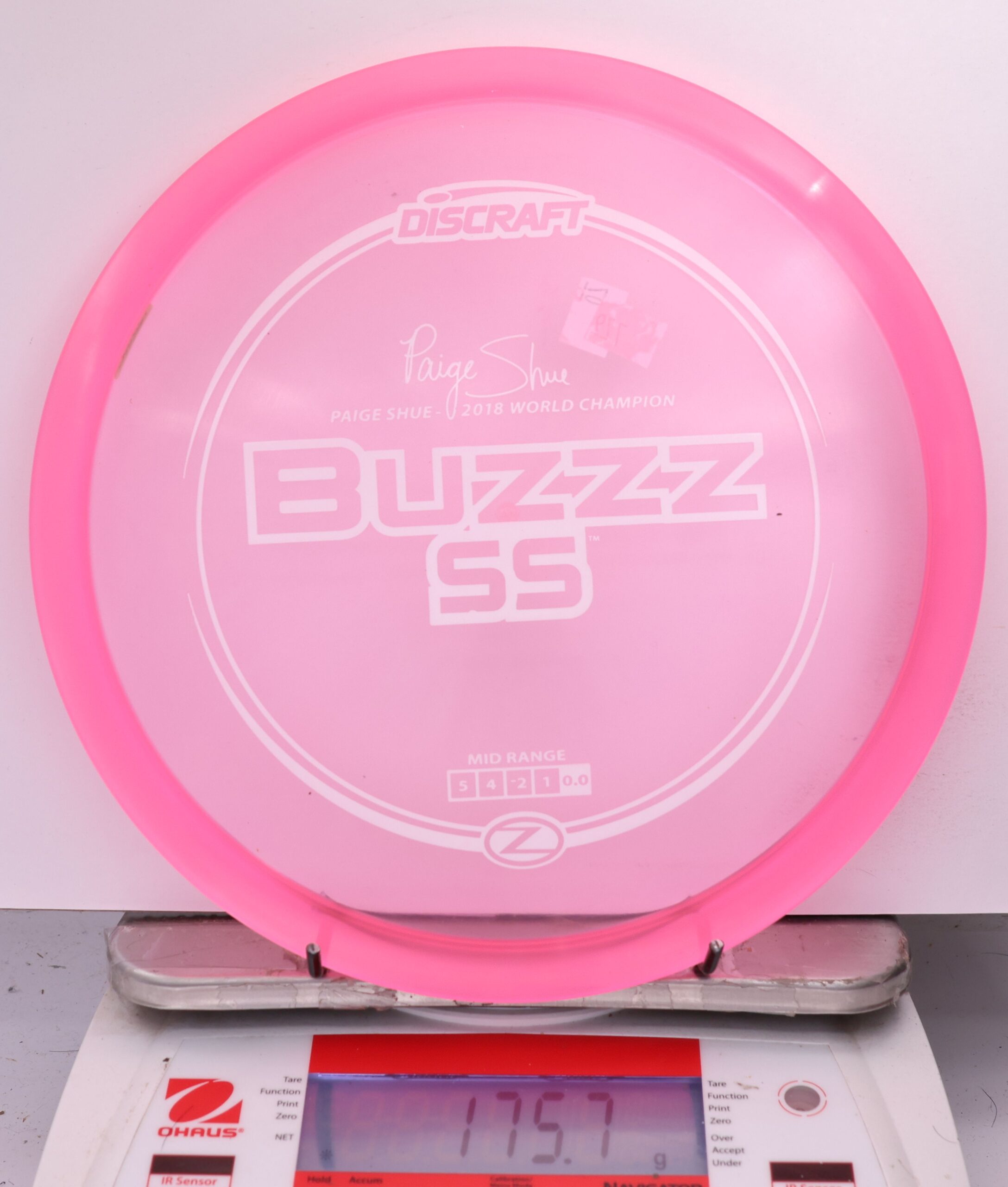 592863 Z Buzzz SS, Paige Shue 2018 World Champion - #07 Pink, 176