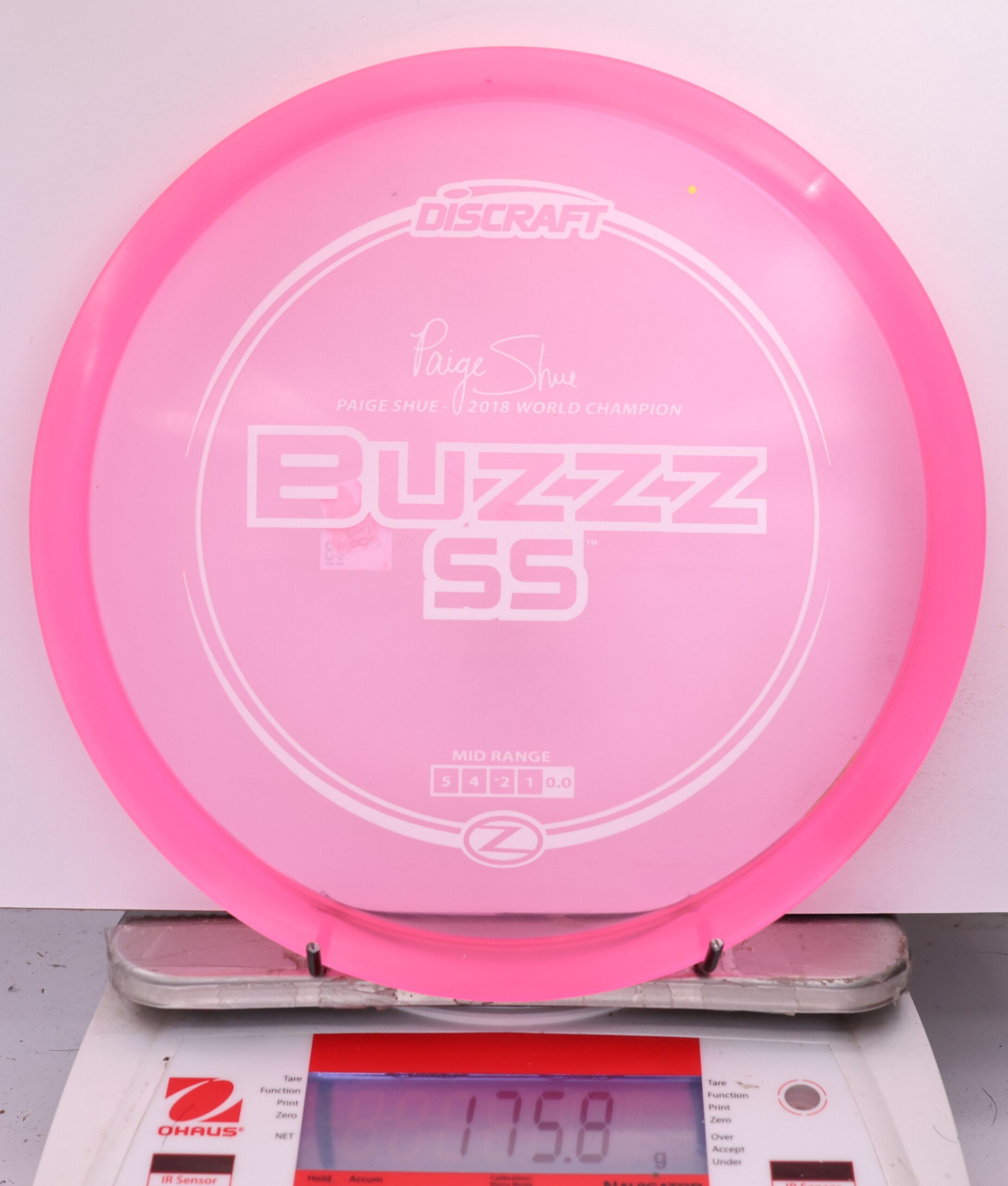 592864 Z Buzzz SS, Paige Shue 2018 World Champion - #08 Pink, 176
