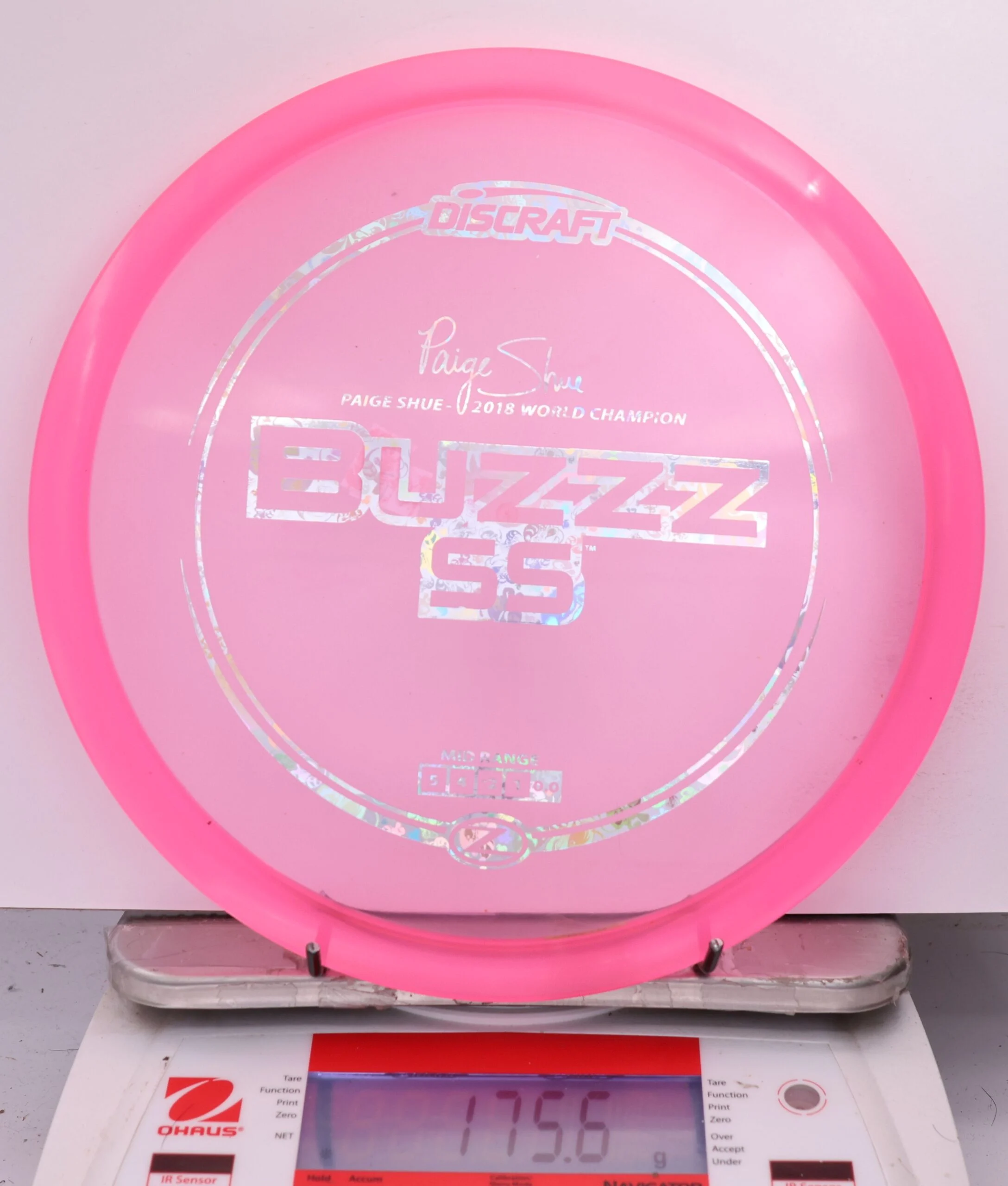 592865 Z Buzzz SS, Paige Shue 2018 World Champion - #09 Pink, 176