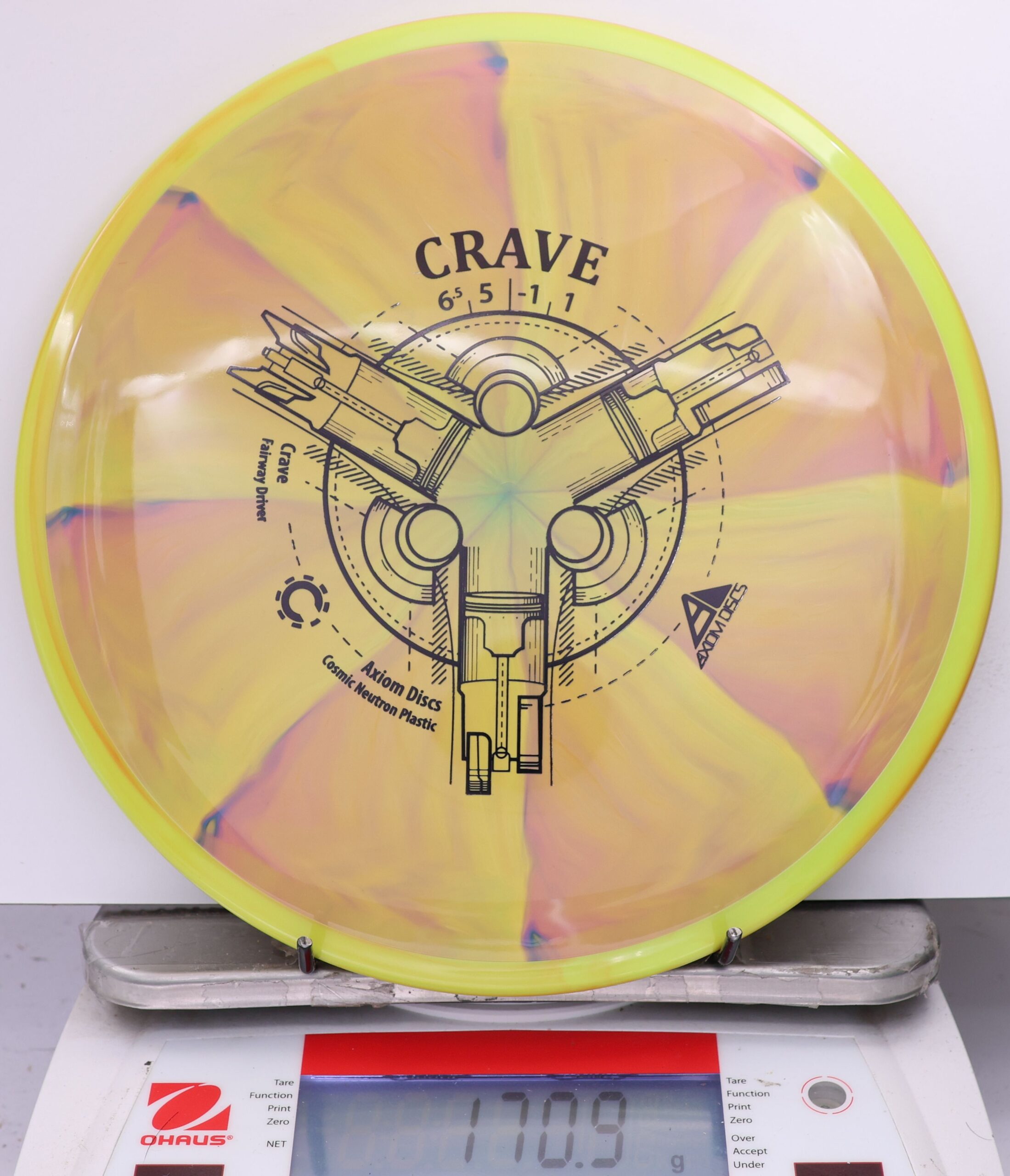 593431 Cosmic Neutron Crave - #08 Yellow-YellowPink, 171