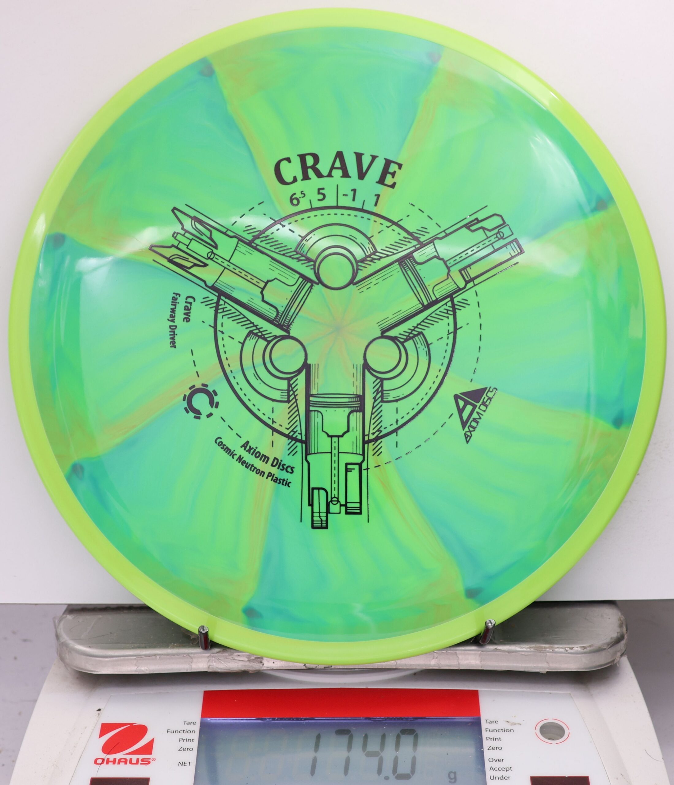 593432 Cosmic Neutron Crave - #09 NYellow-Green, 174