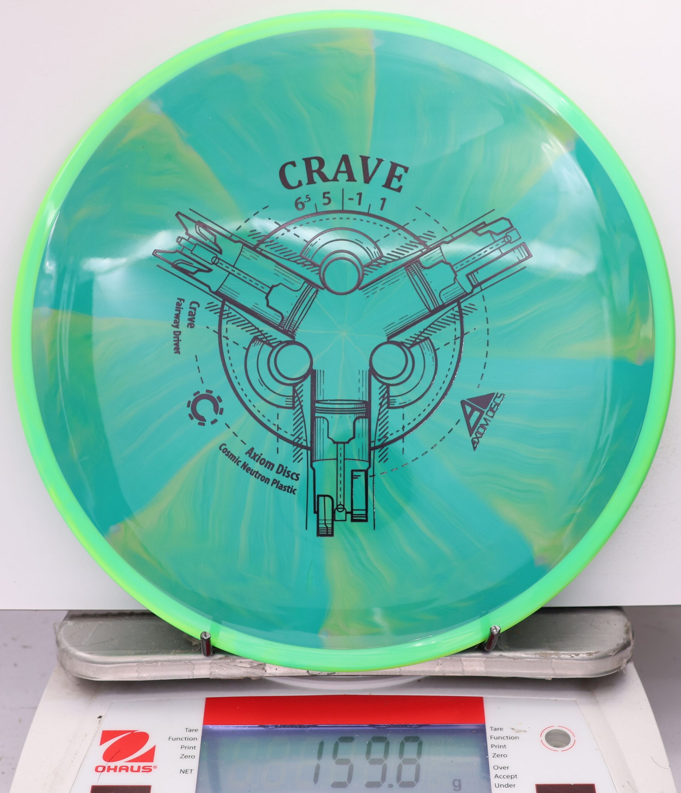 593461 Cosmic Neutron Crave - #13 Green-Teal, 160