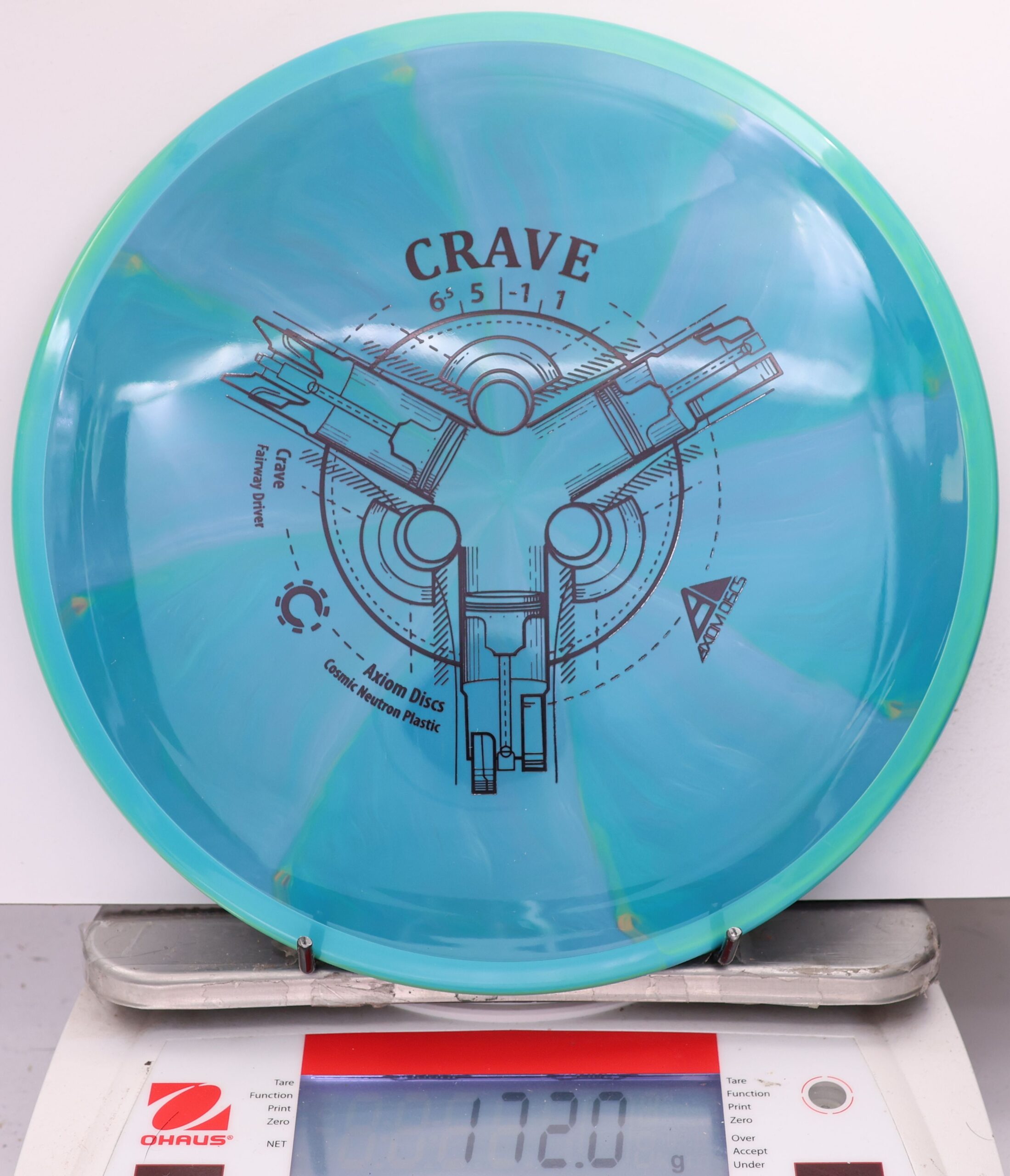 593489 Cosmic Neutron Crave - #16 Teal-Blue, 172