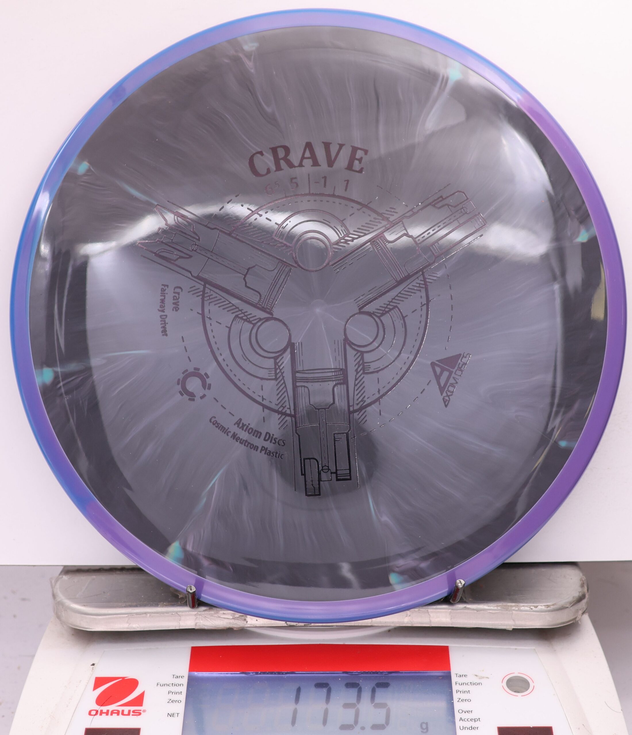 593550 Cosmic Neutron Crave - #27 Blurple-Gray, 174