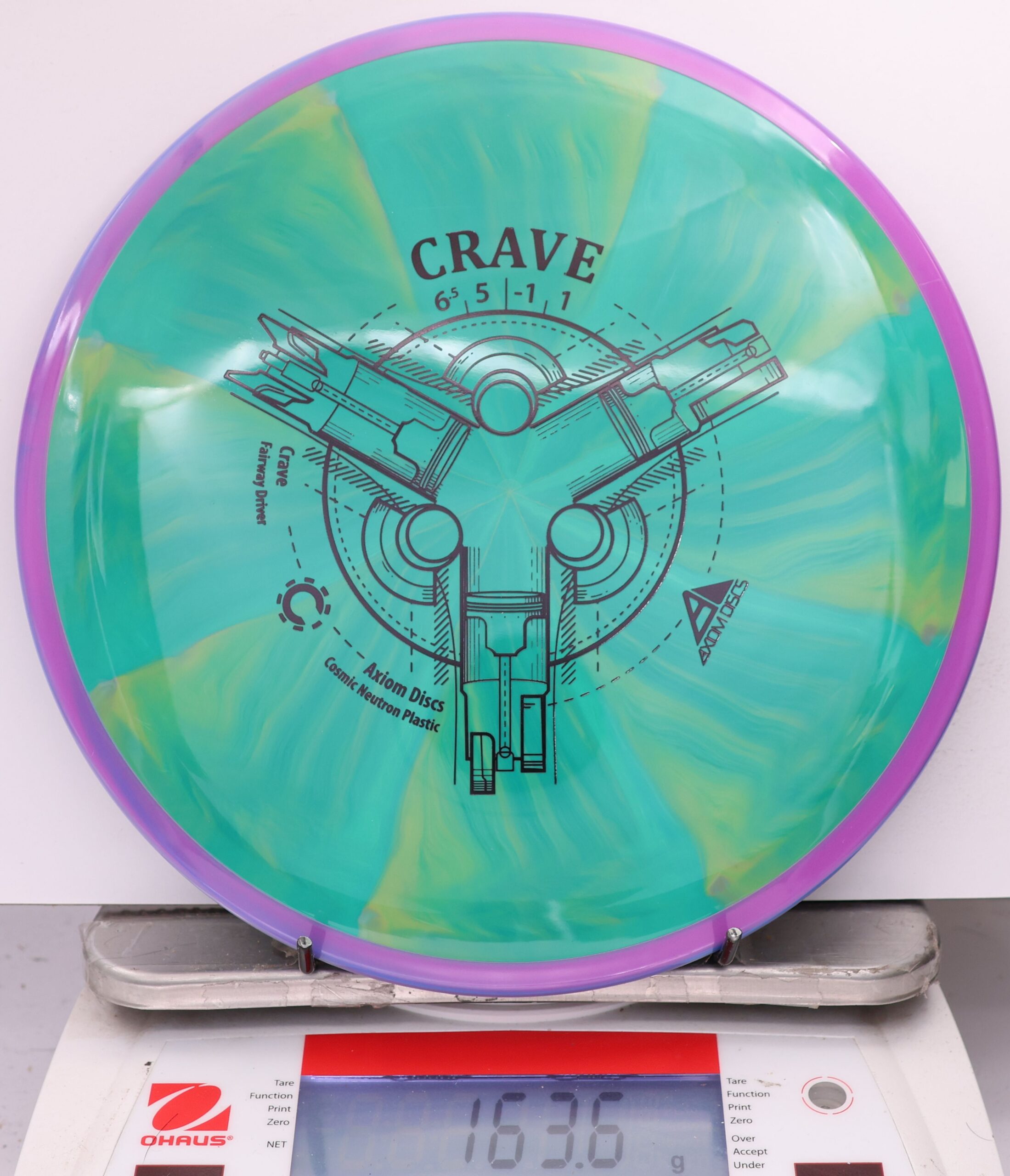 593552 Cosmic Neutron Crave - #29 Purple-Teal, 164