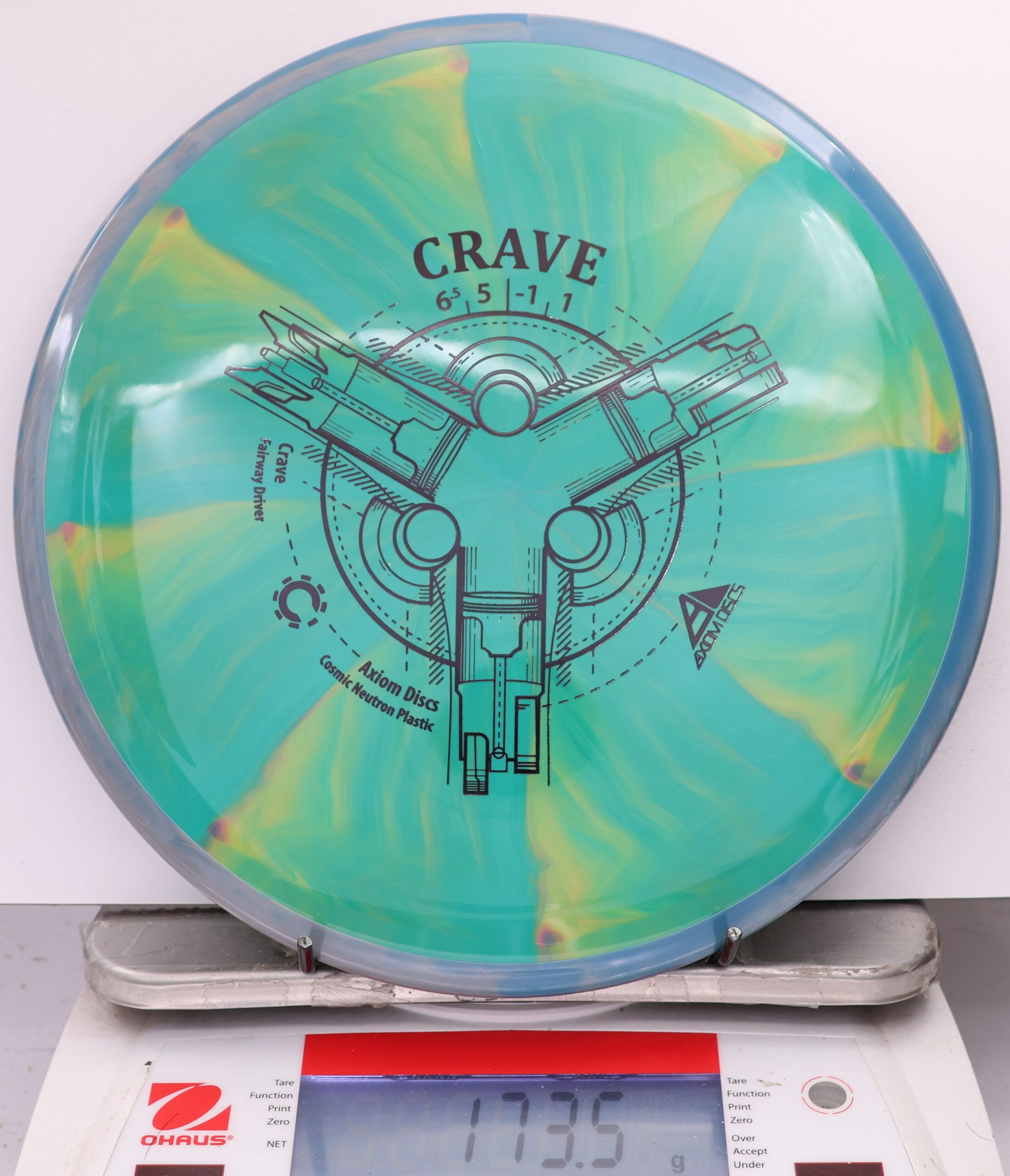 593553 Cosmic Neutron Crave - #30 Blue-TealYellow, 174