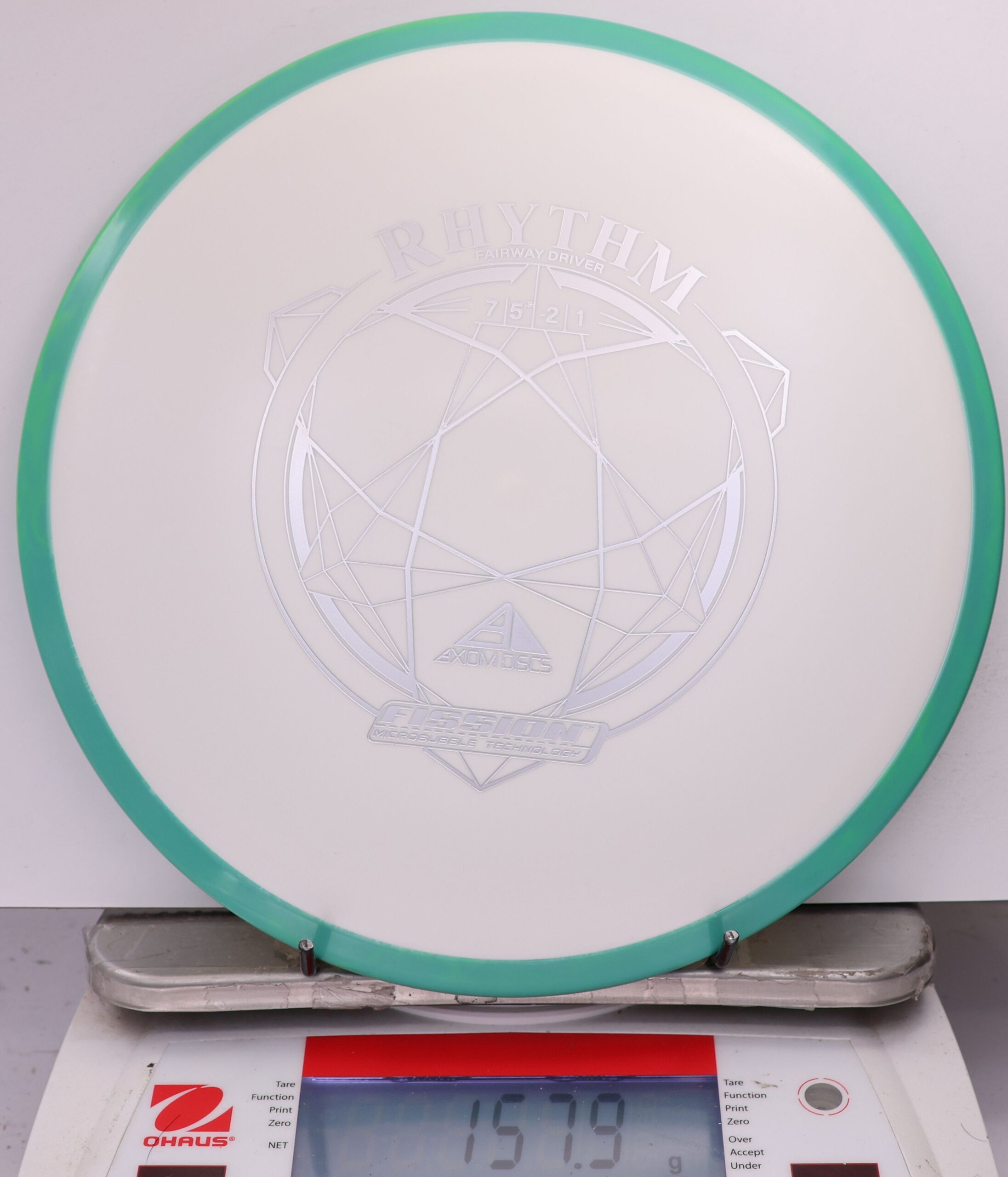 593631 Fission Rhythm - #12 Teal-White, 158