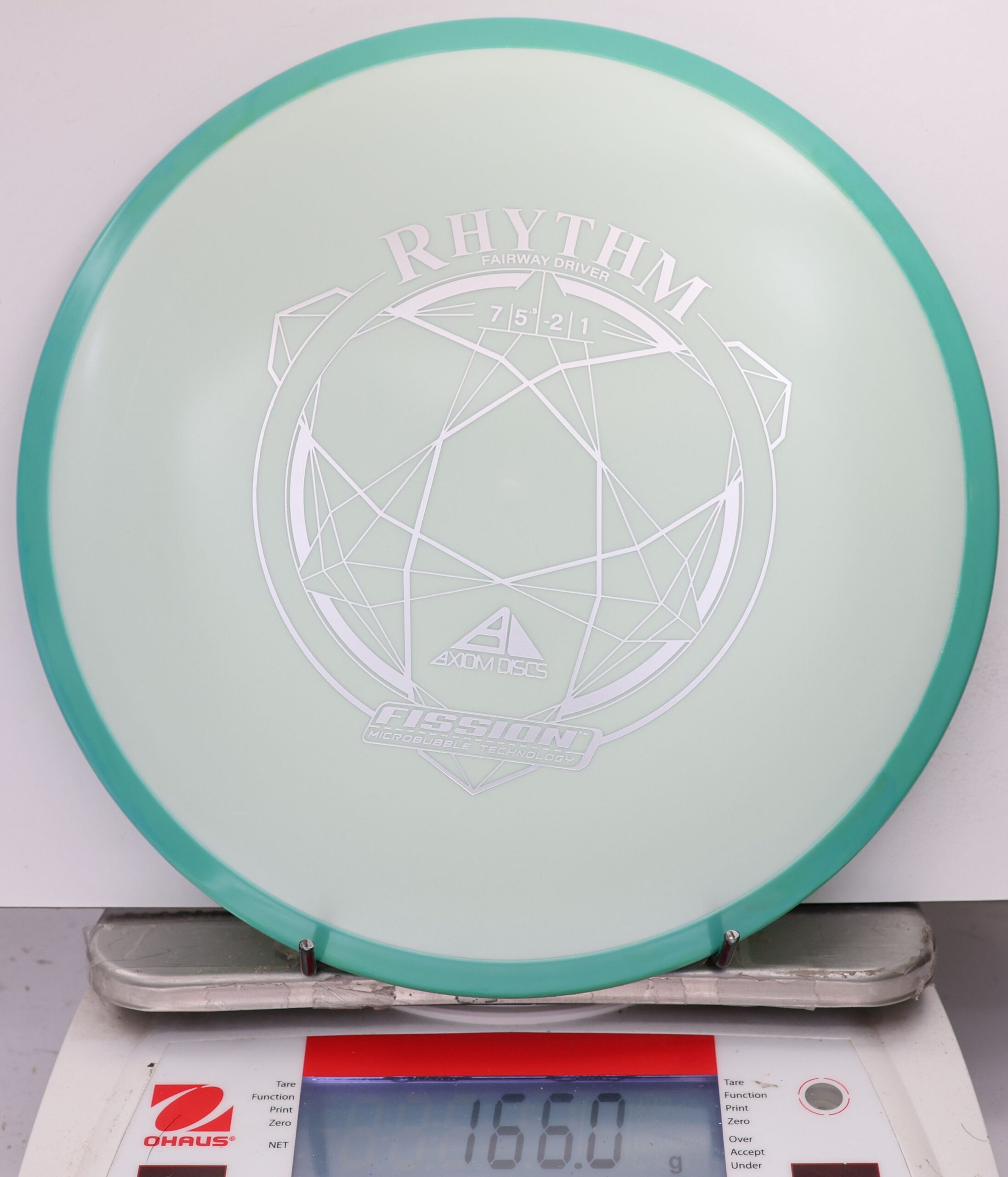 593632 Fission Rhythm - #13 Teal-Off-White, 166