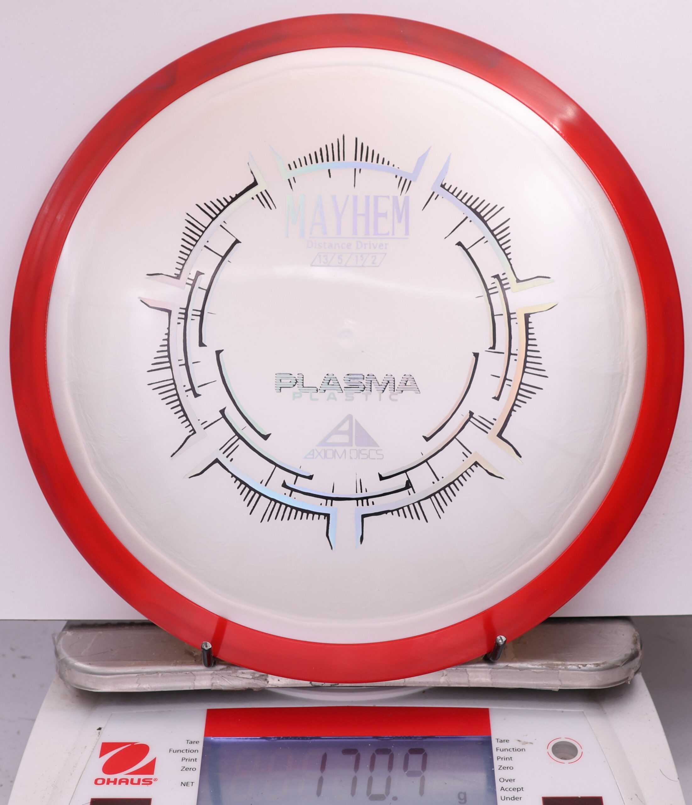 593675 Plasma Mayhem - #02 Red-White, 171